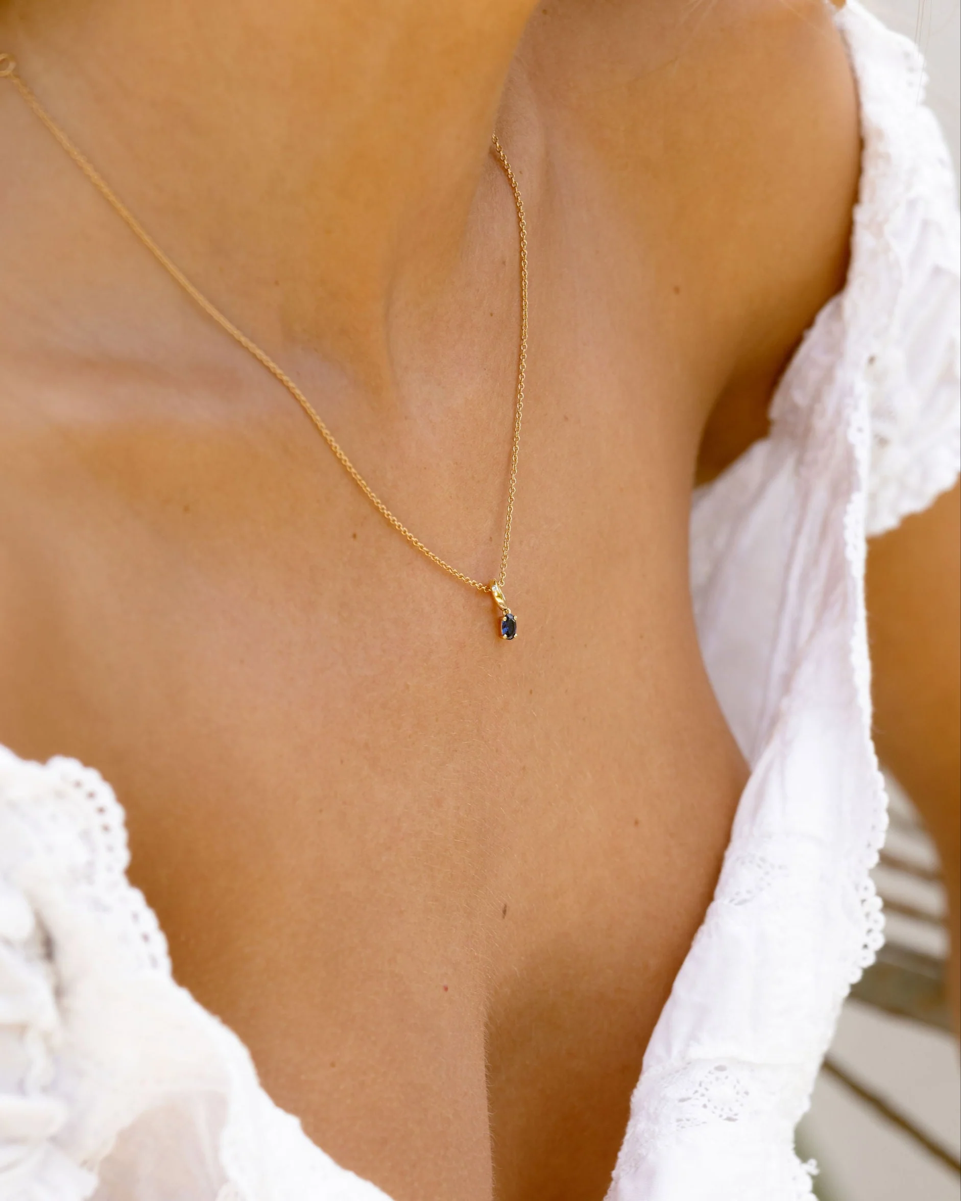 Birthstone Charm Custom Necklace - Image 4