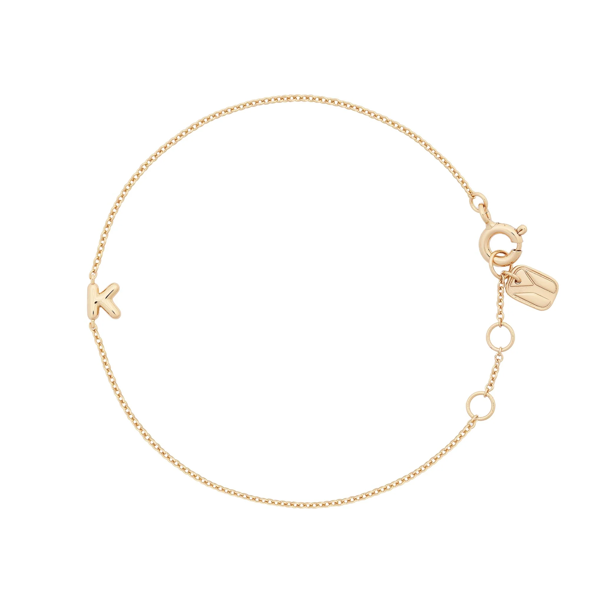Bubble Initial Bracelet - Image 17