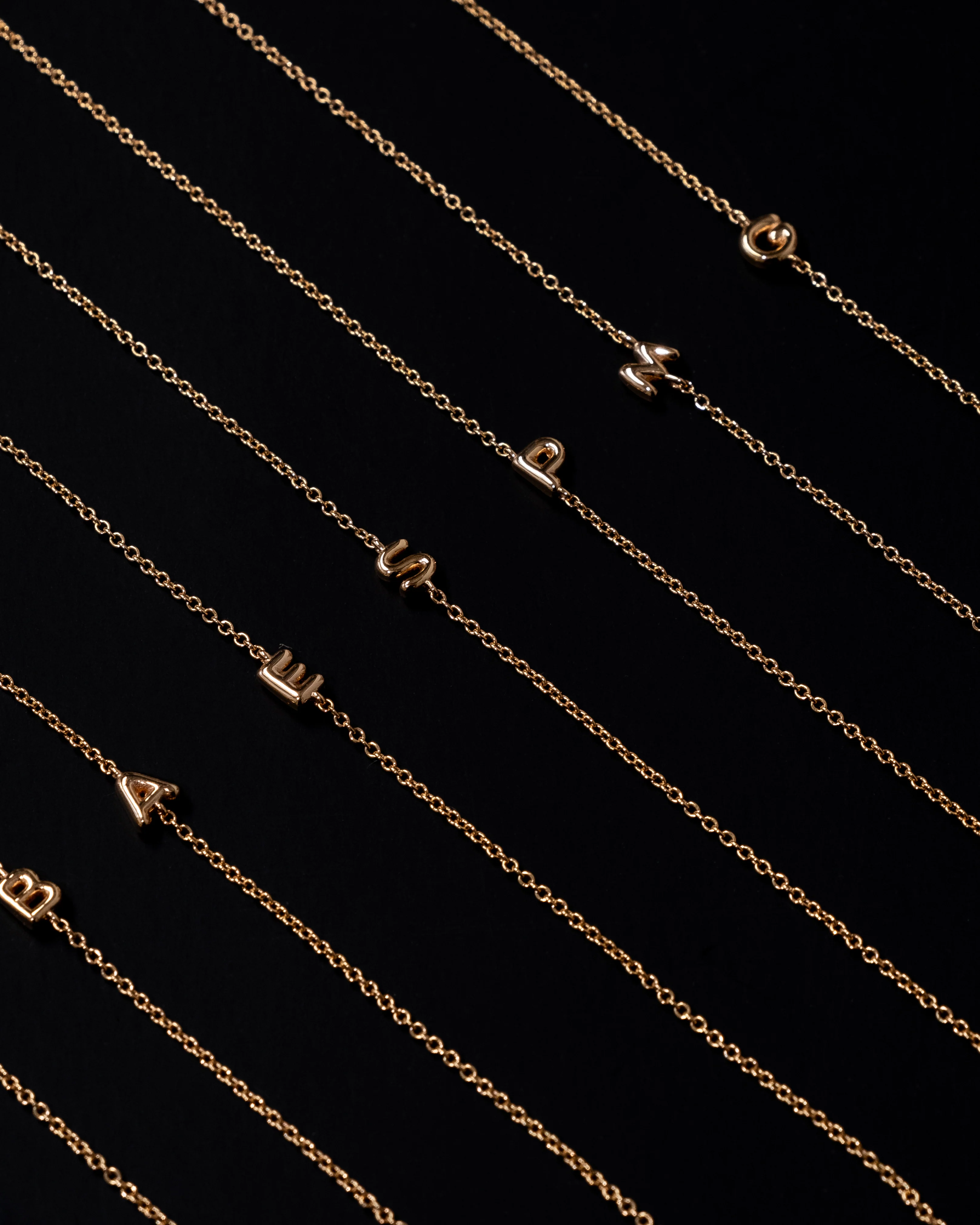 Bubble Initial Bracelet - Image 3