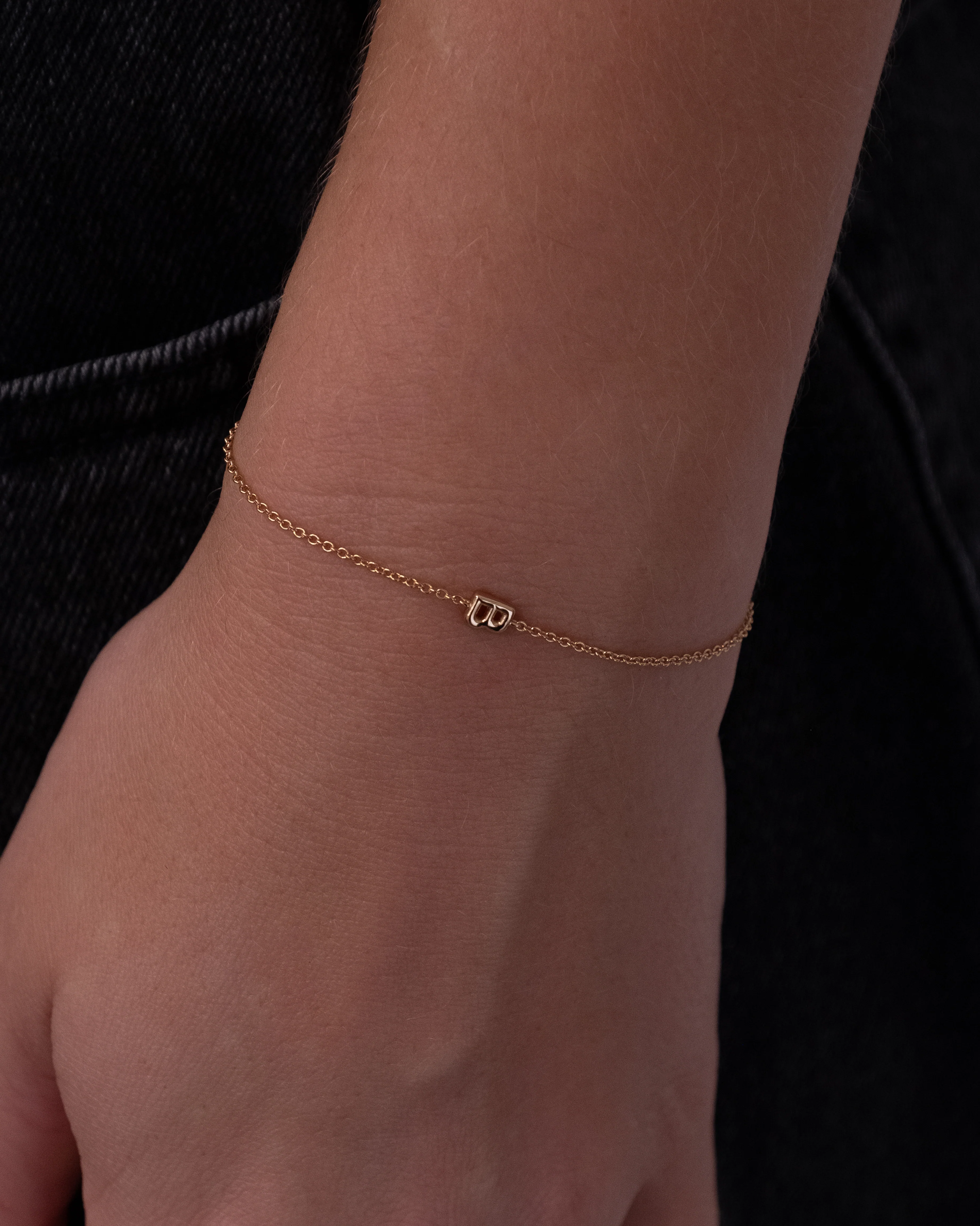 Bubble Initial Bracelet - Image 5