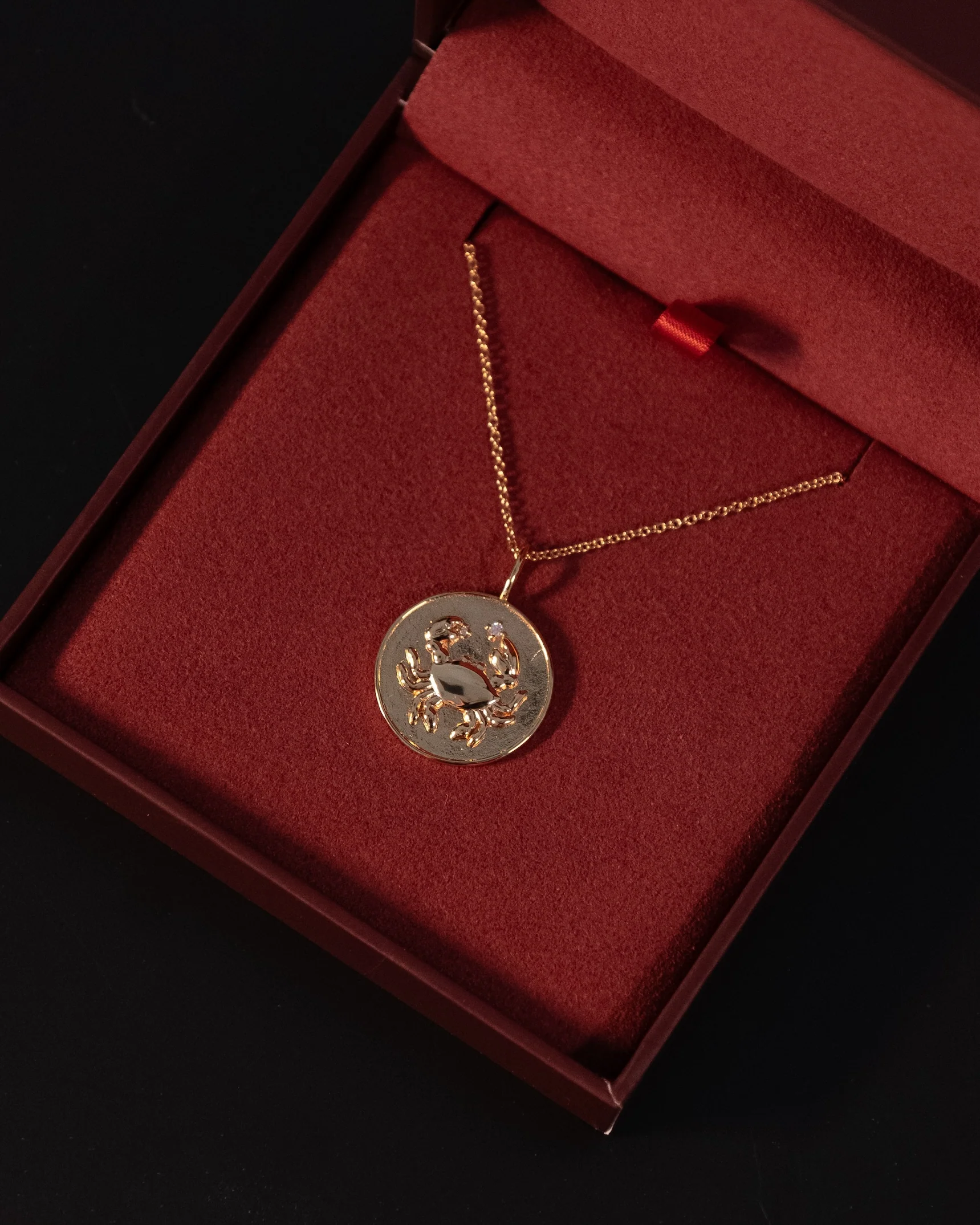 Cancer Zodiac Necklace - Image 3