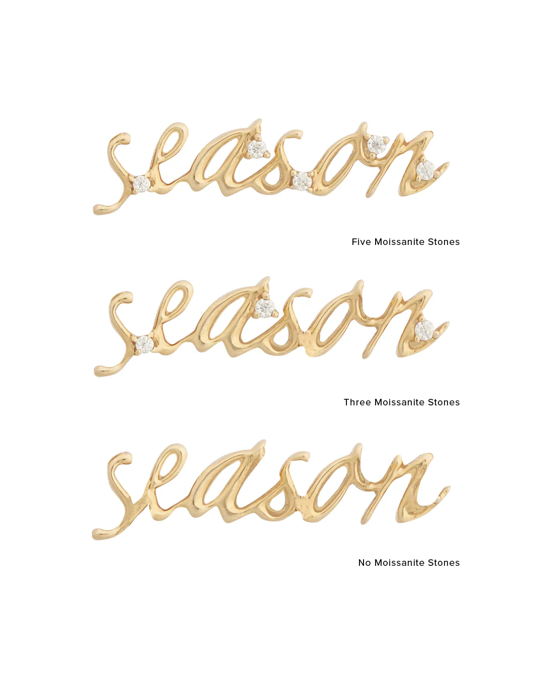 Cursive Nameplate Necklace | 9K Solid Gold - Image 6