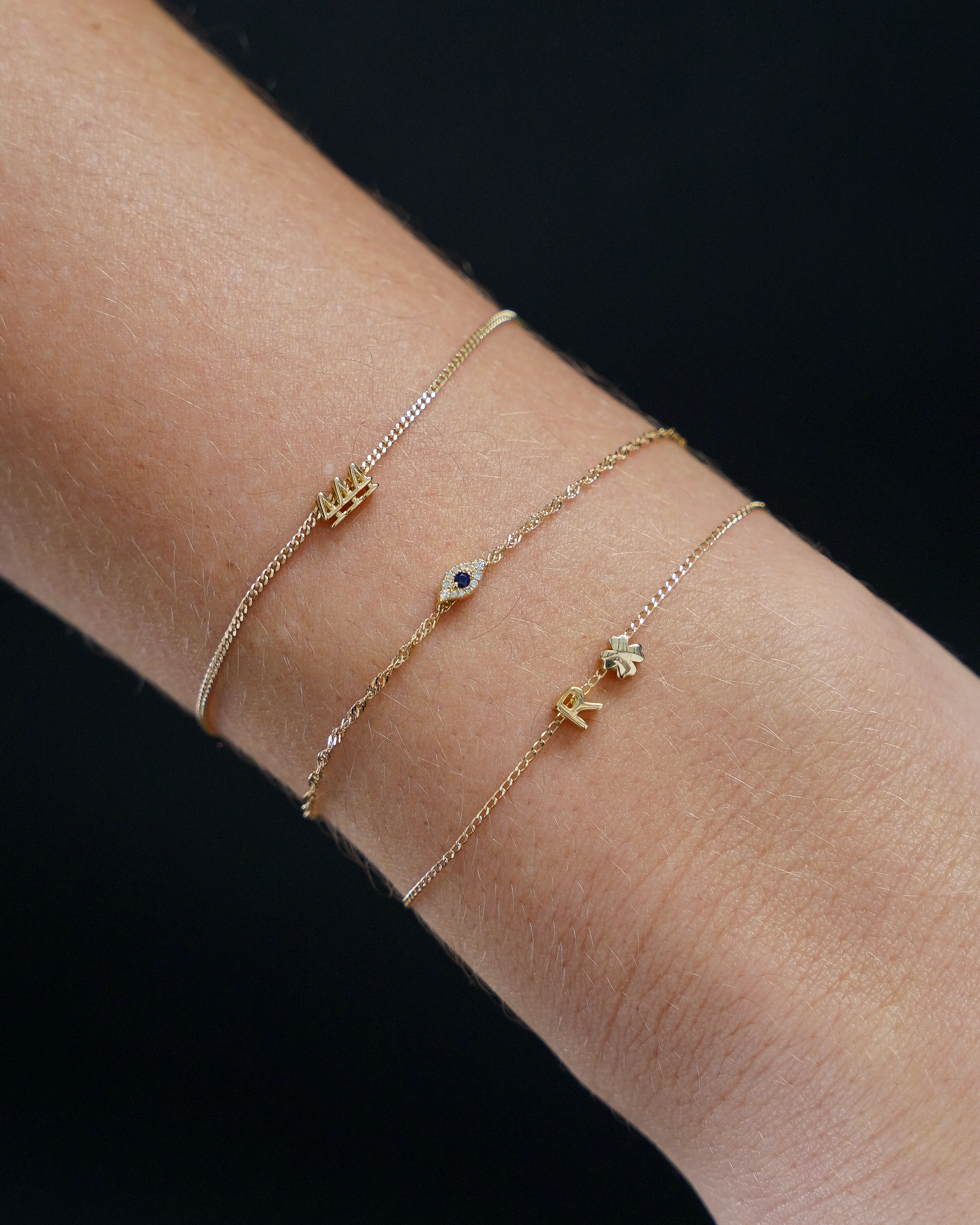 Permanent Jewellery Diamond Evil Eye Bead - Image 4