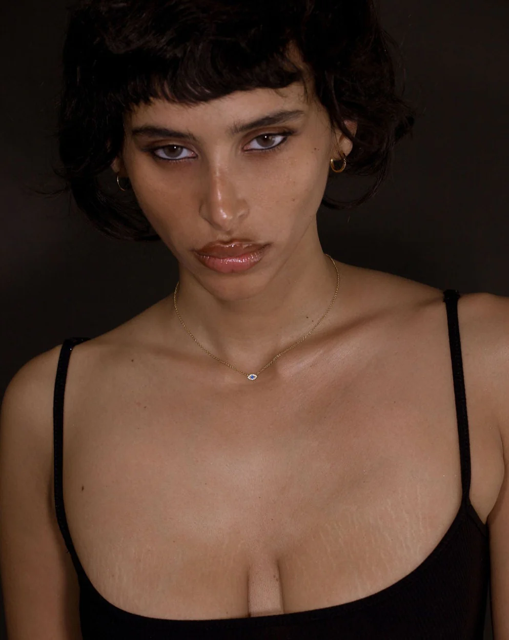 Pavé Evil Eye Necklace - Image 5