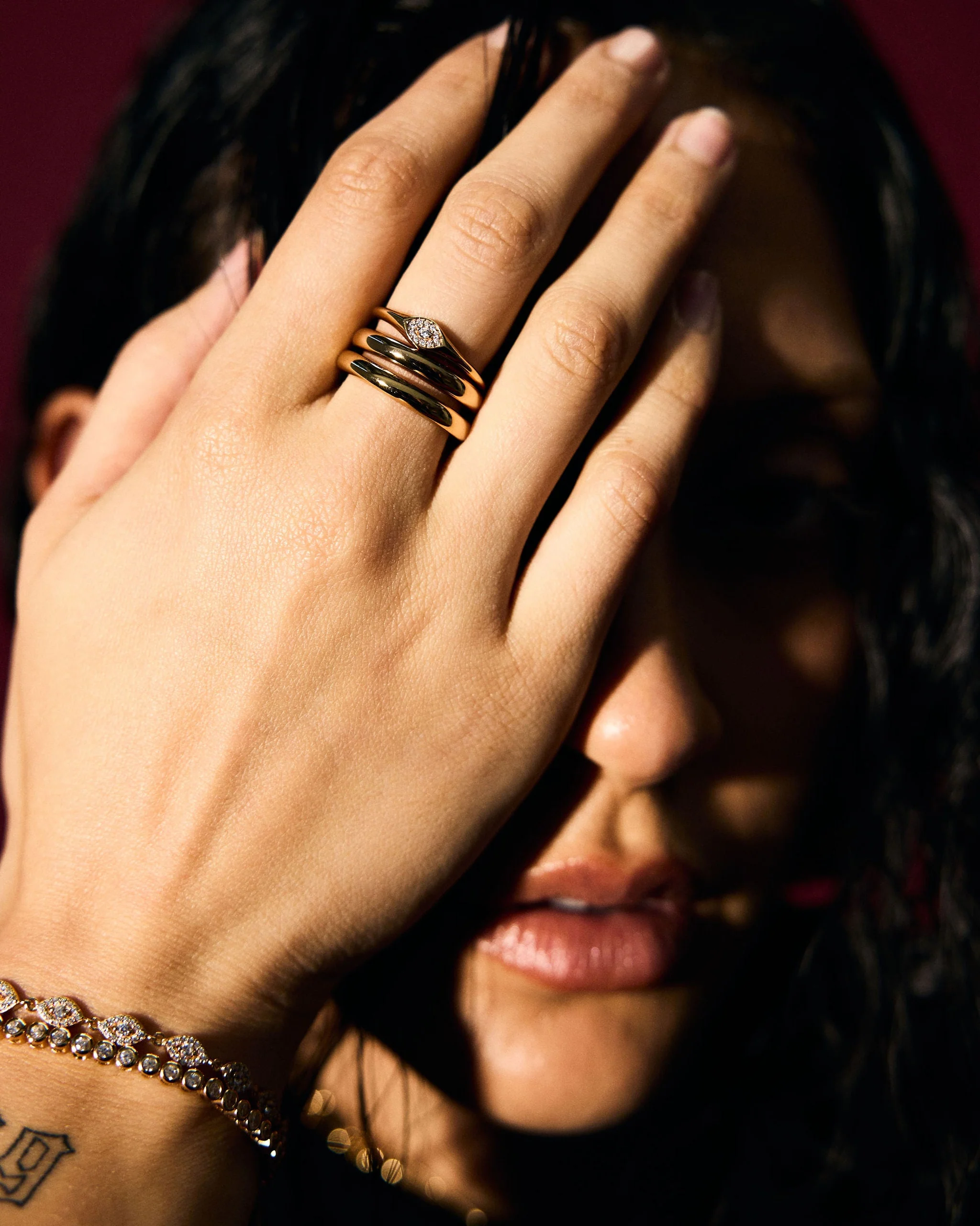 Evil Eye Tennis Bracelet | Clarity - Image 6