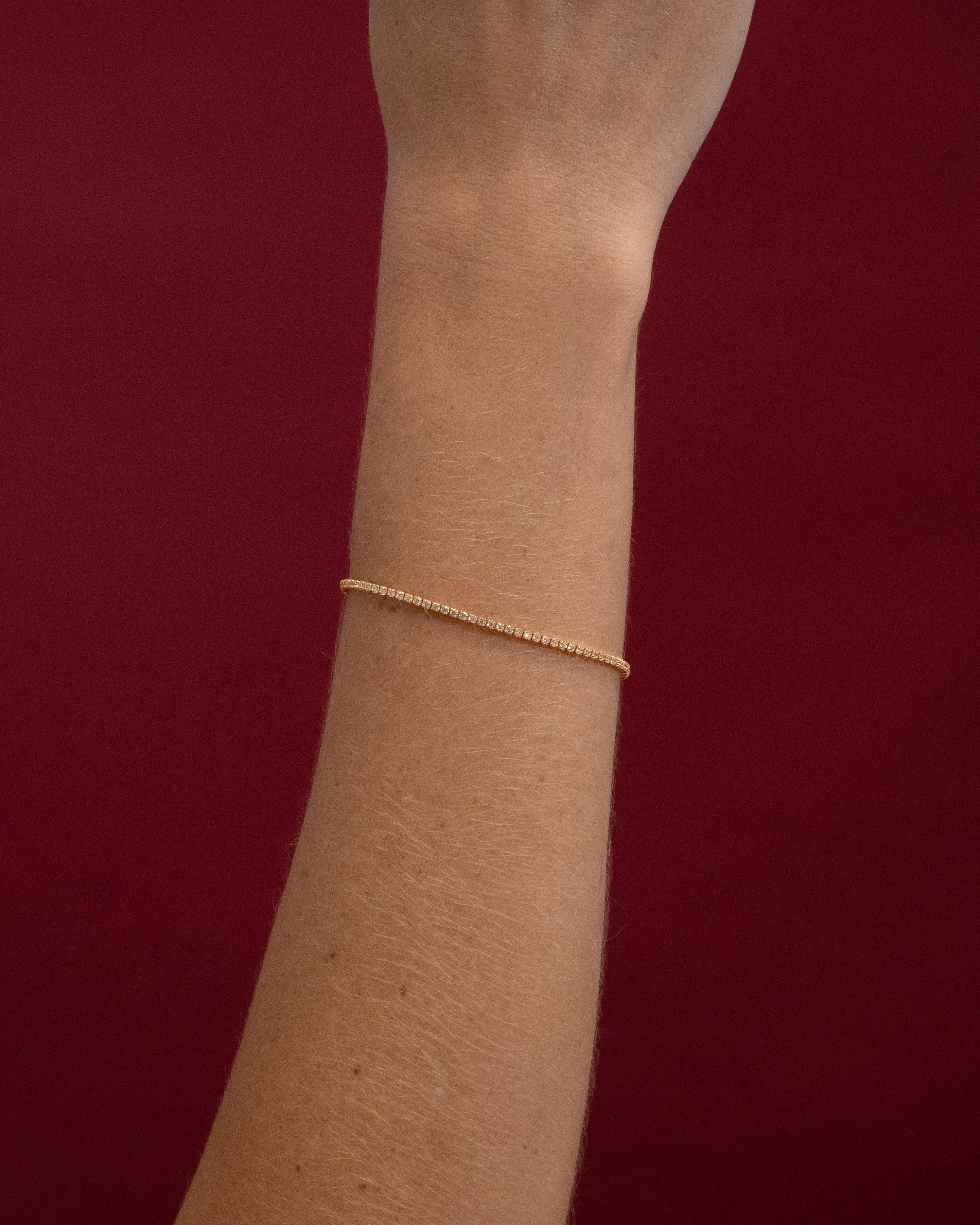 Fine Tennis Bracelet - Image 3