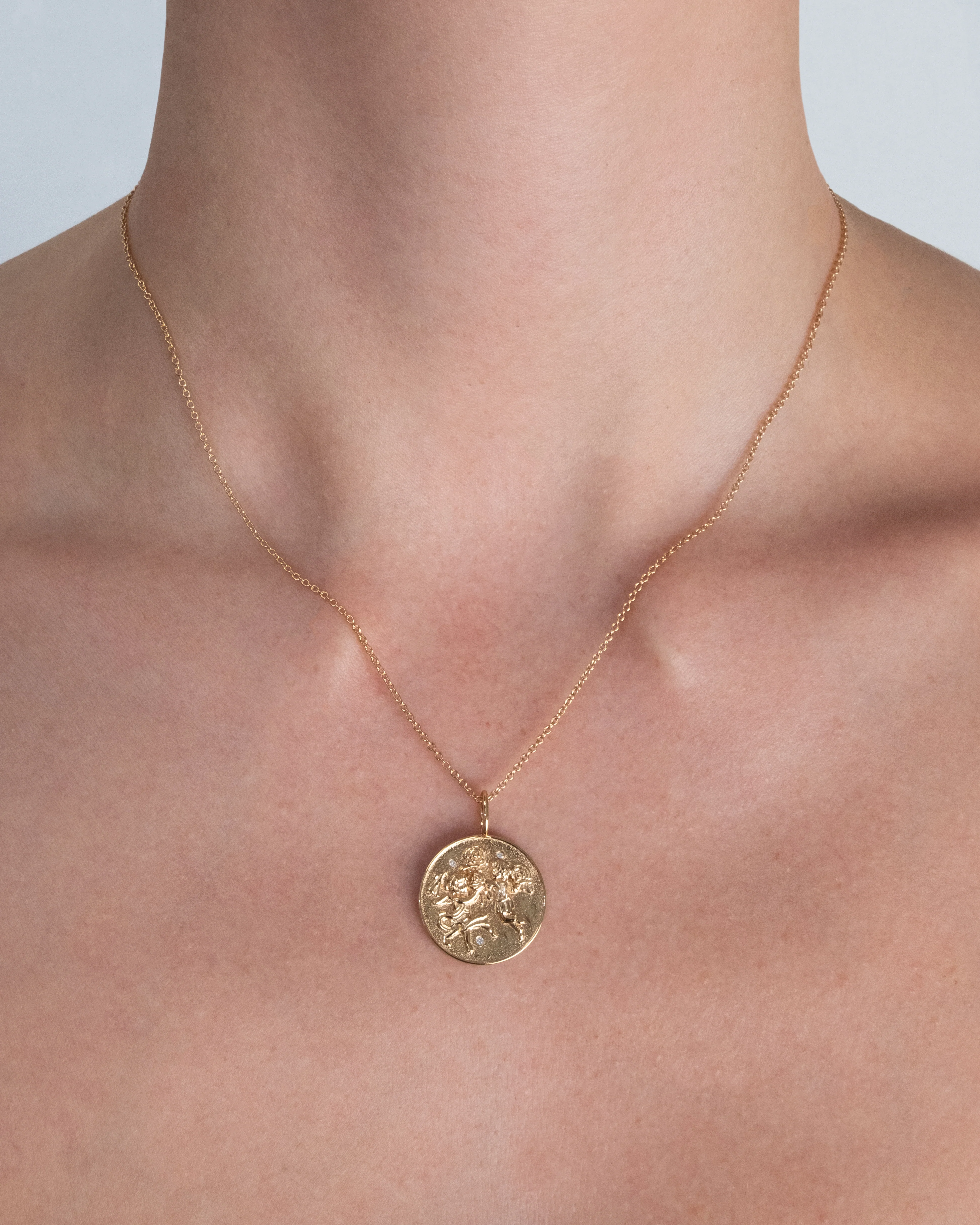 Gemini Zodiac Necklace - Image 3