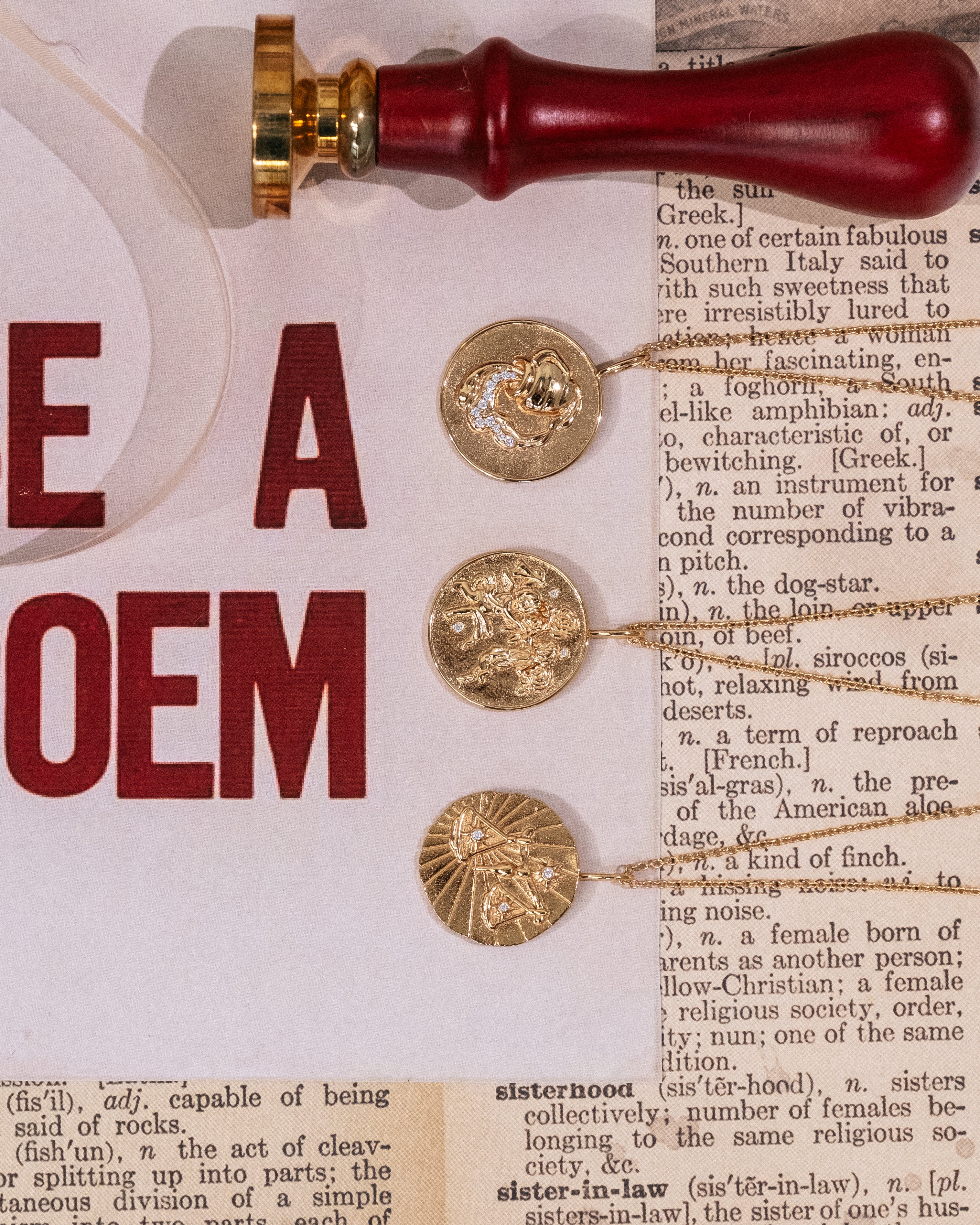 Gemini Zodiac Necklace - Image 5