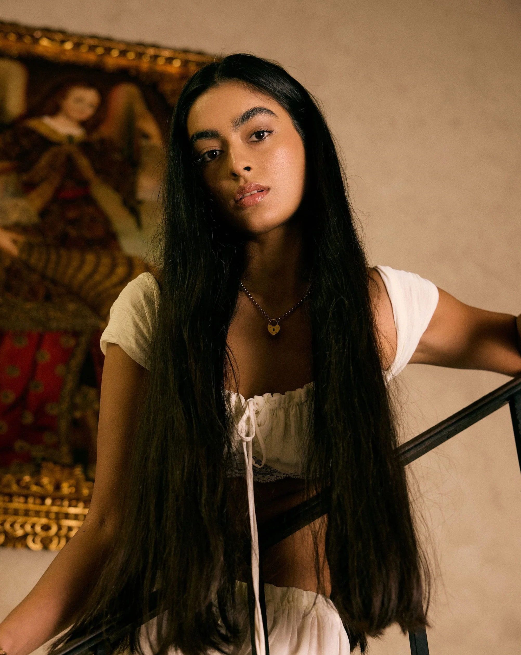 Heart Museum Lock Necklace - Image 6