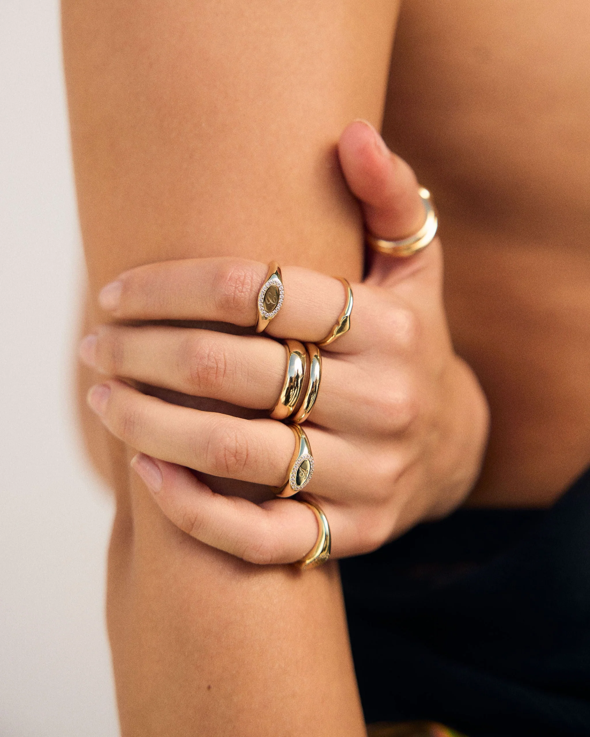 Initial Signet Ring - Image 14