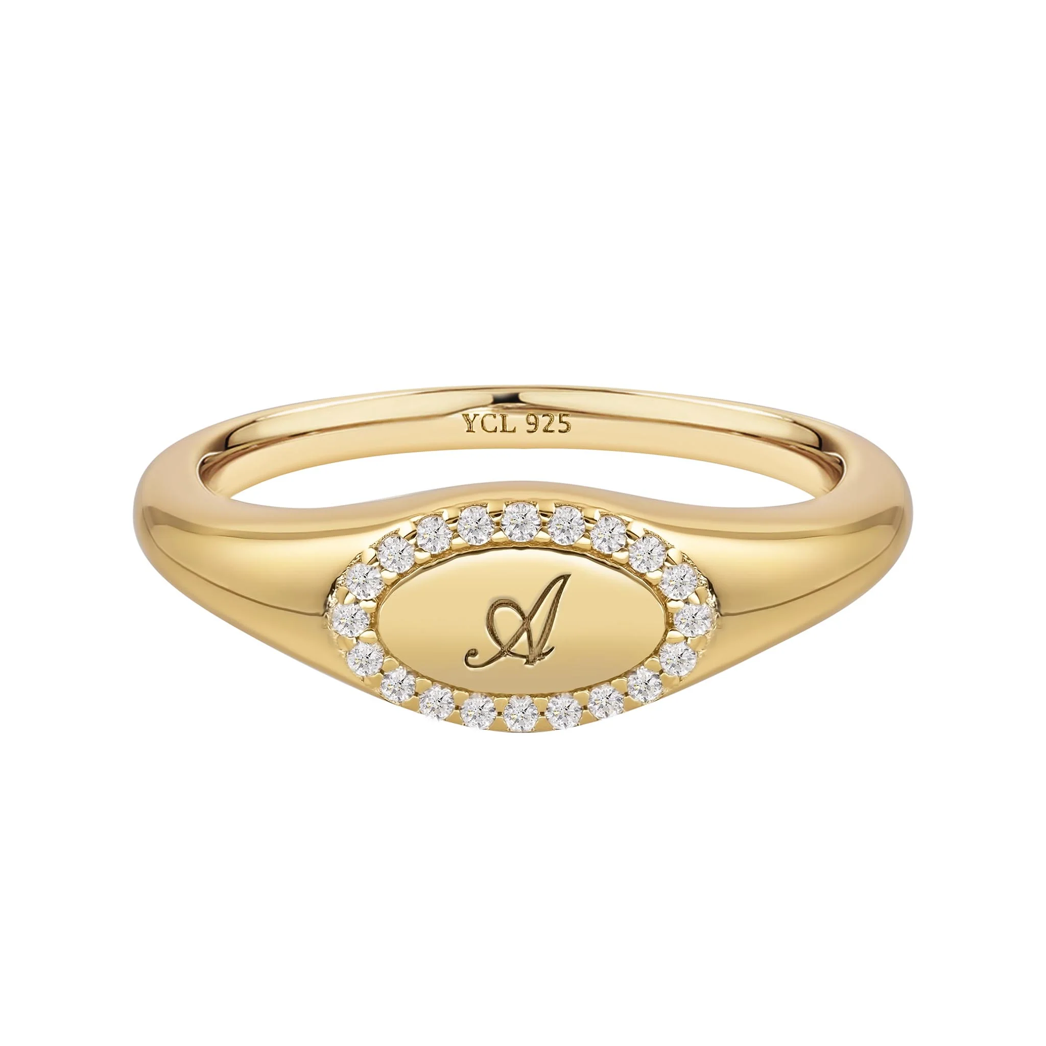 Initial Signet Ring - Image 16