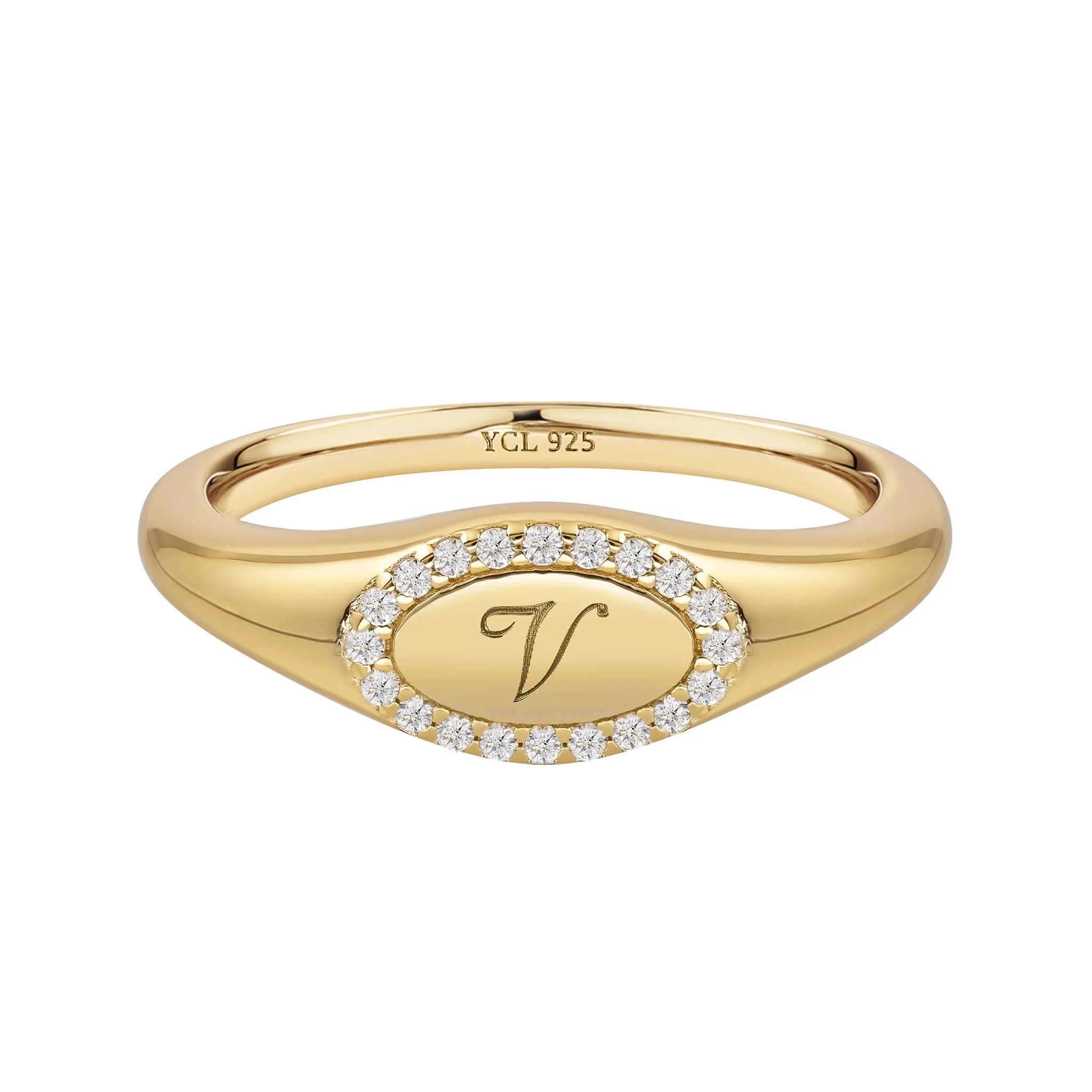 Initial Signet Ring - Image 37