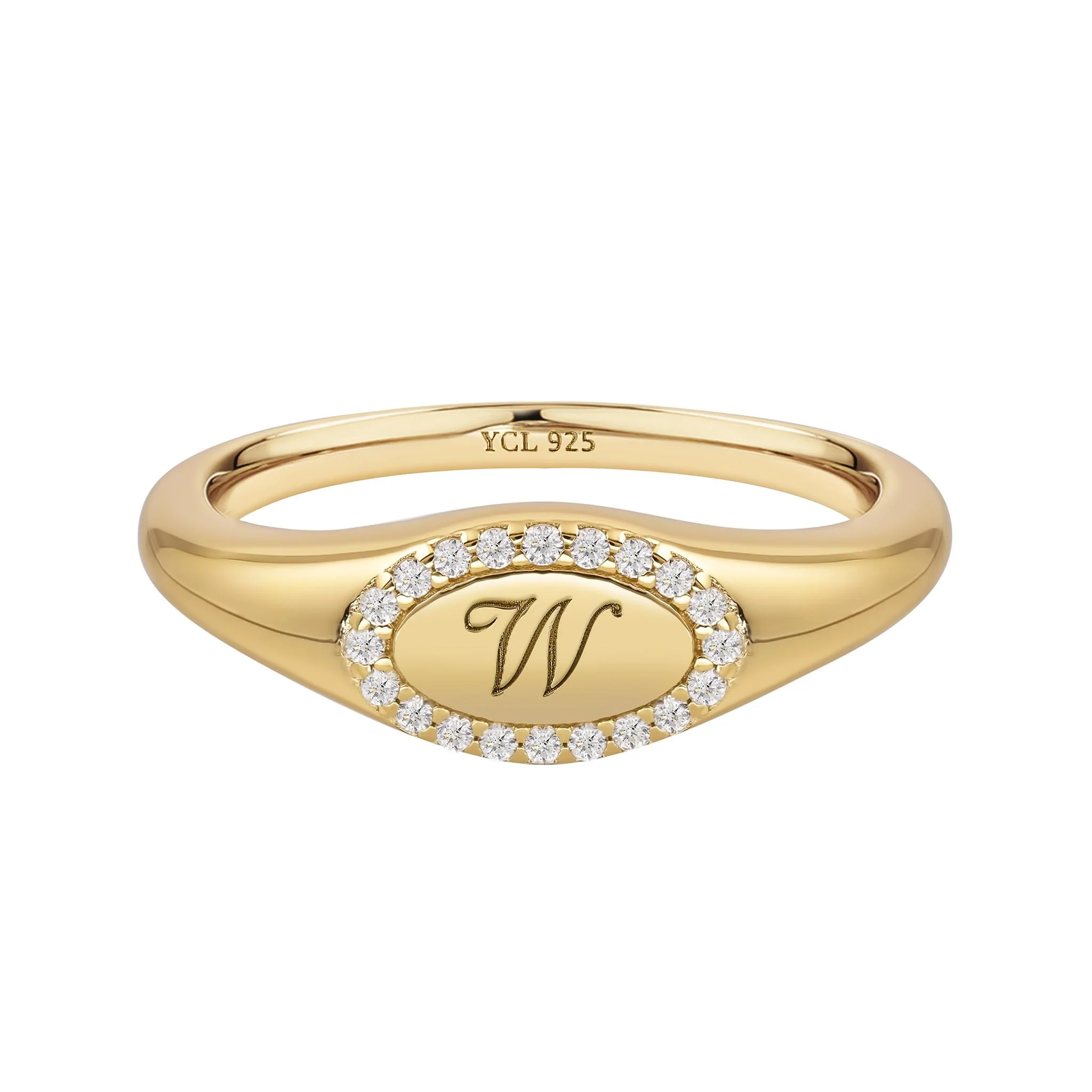 Initial Signet Ring - Image 38