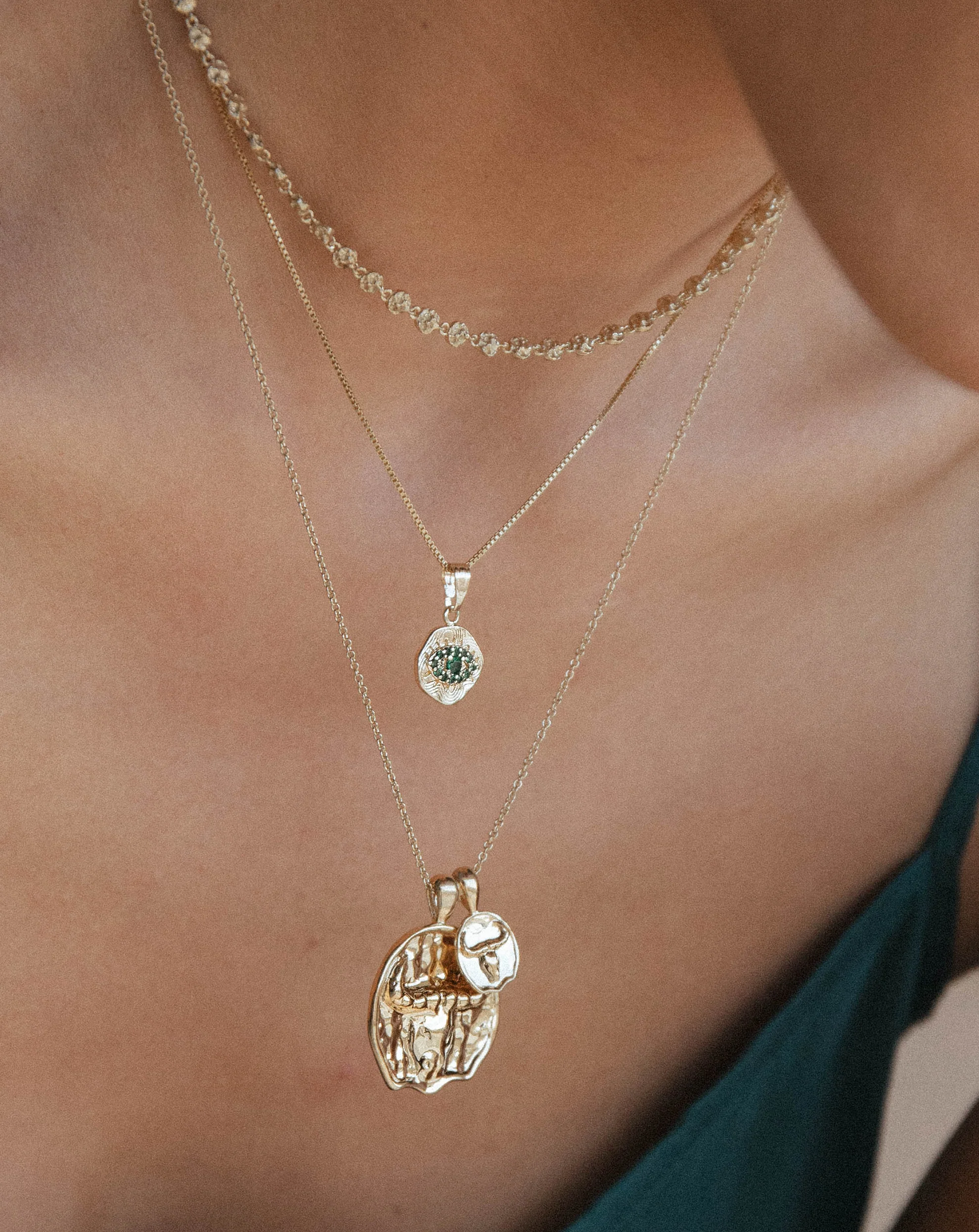 Large Zodiac II Pendant - Sterling Siver - Image 4