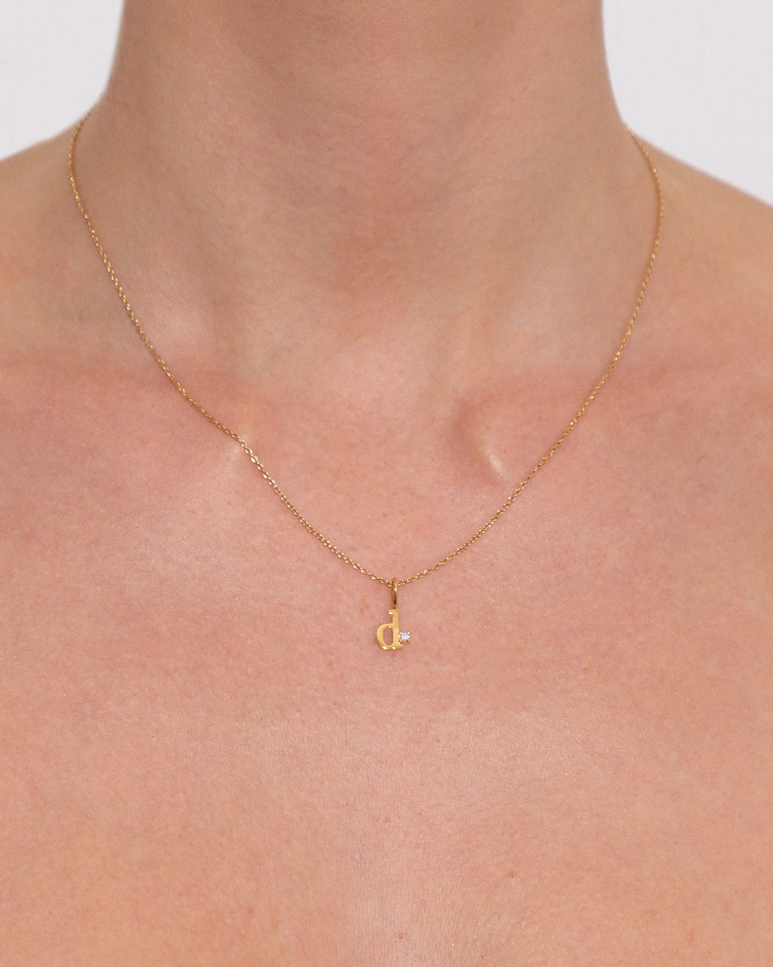 Letter Pendant |  Recycled 14k Gold Vermeil - Image 10