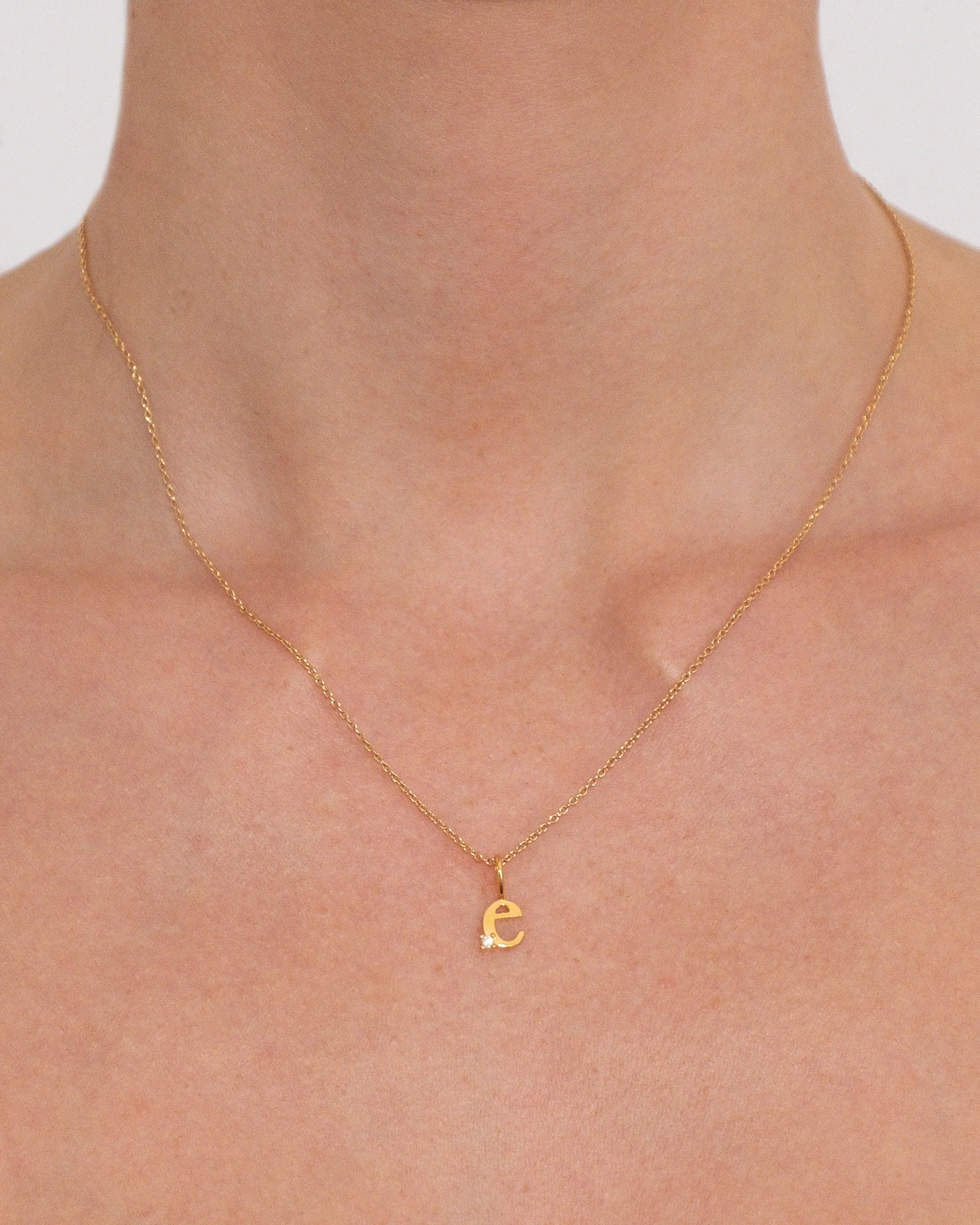 Letter Pendant |  Recycled 14k Gold Vermeil - Image 11