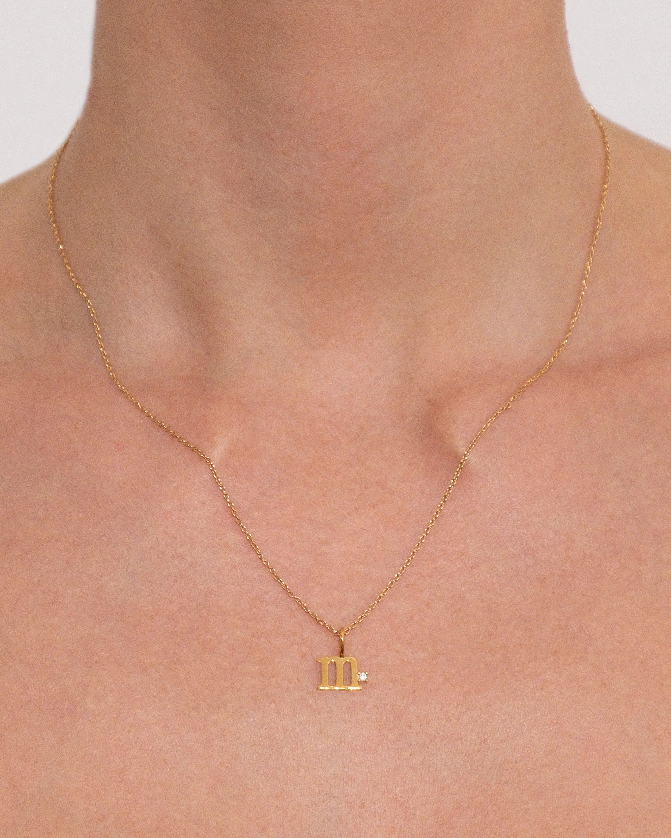 Letter Pendant |  Recycled 14k Gold Vermeil - Image 19