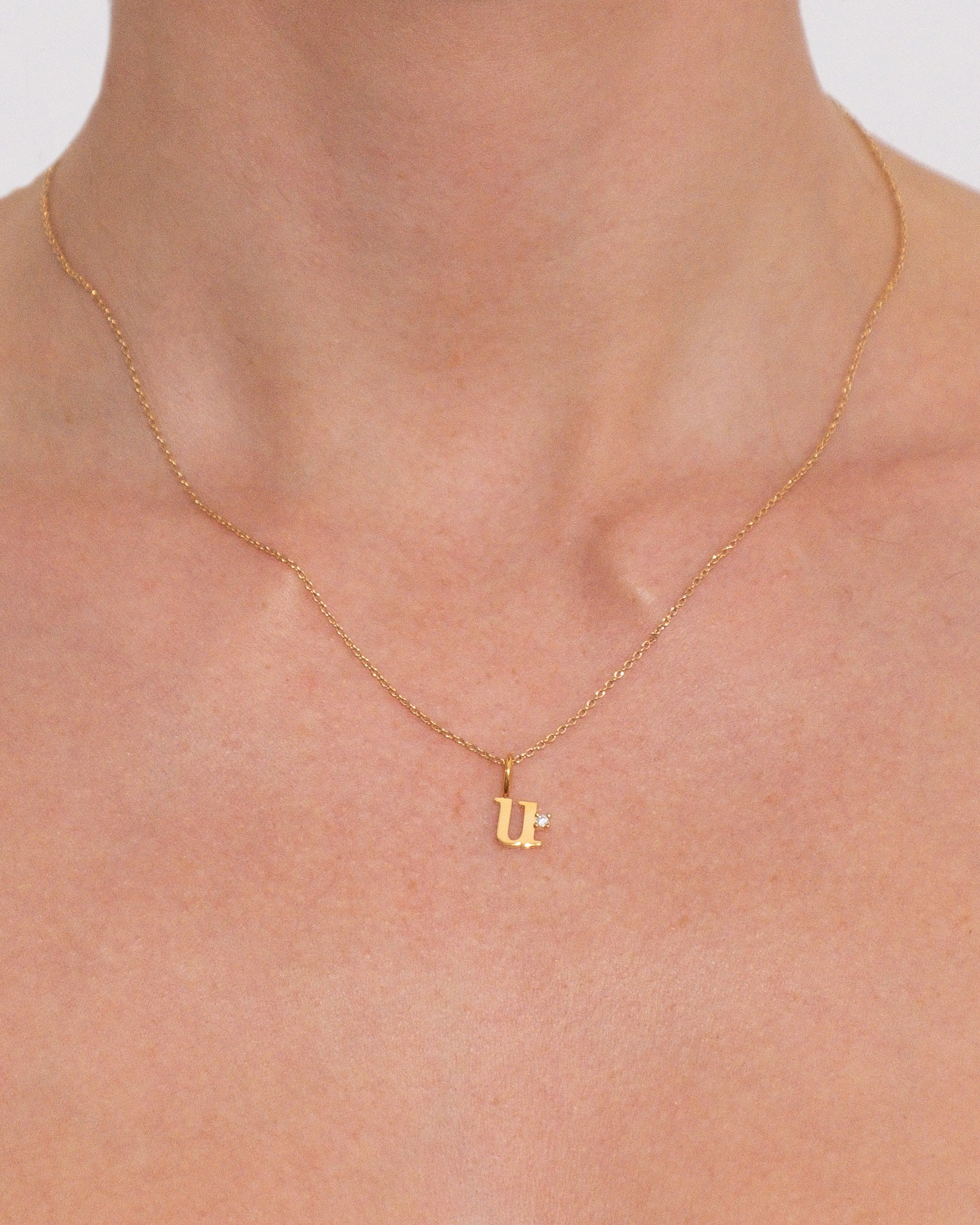 Letter Pendant |  Recycled 14k Gold Vermeil - Image 28