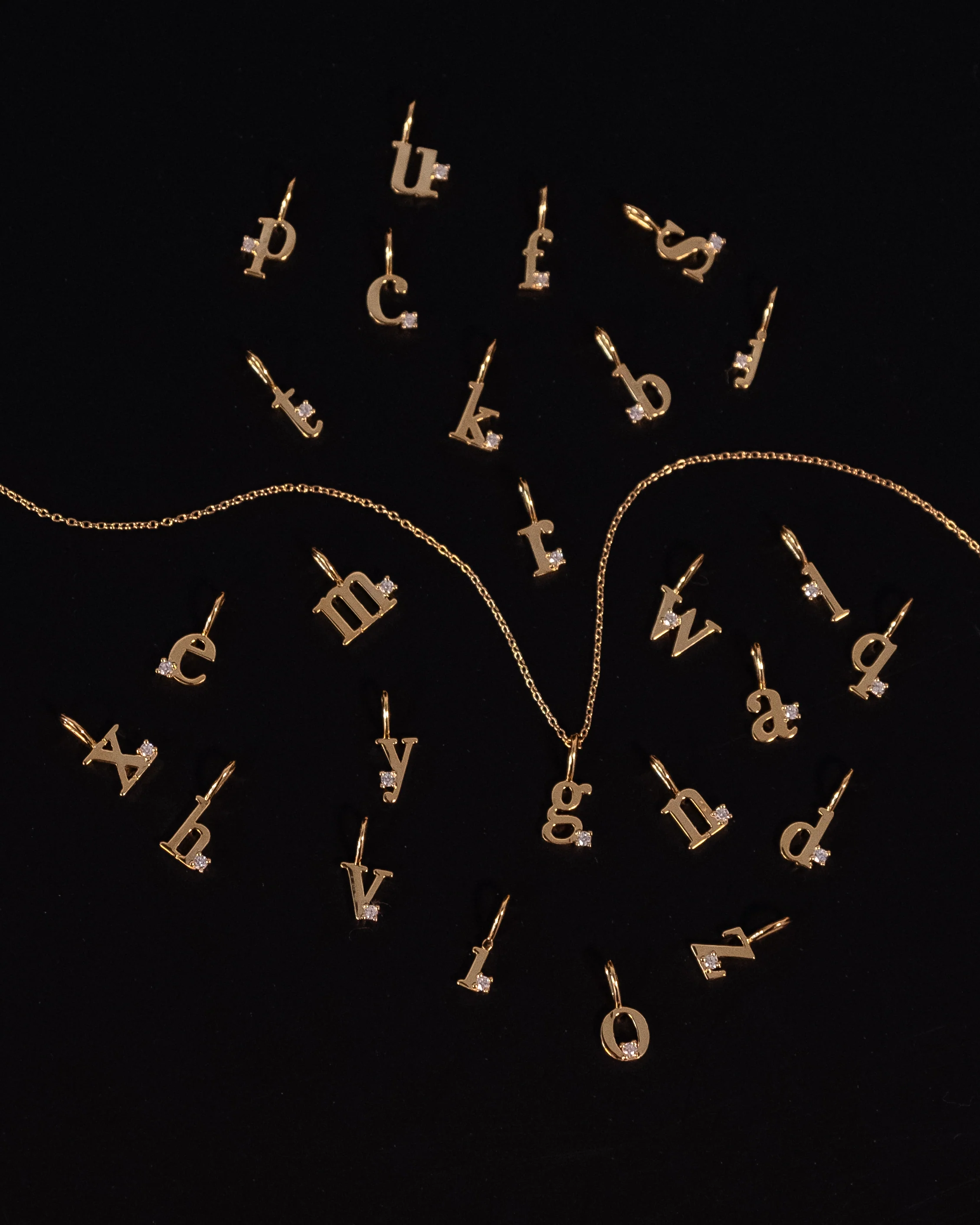 Letter Pendant |  Recycled 14k Gold Vermeil - Image 3