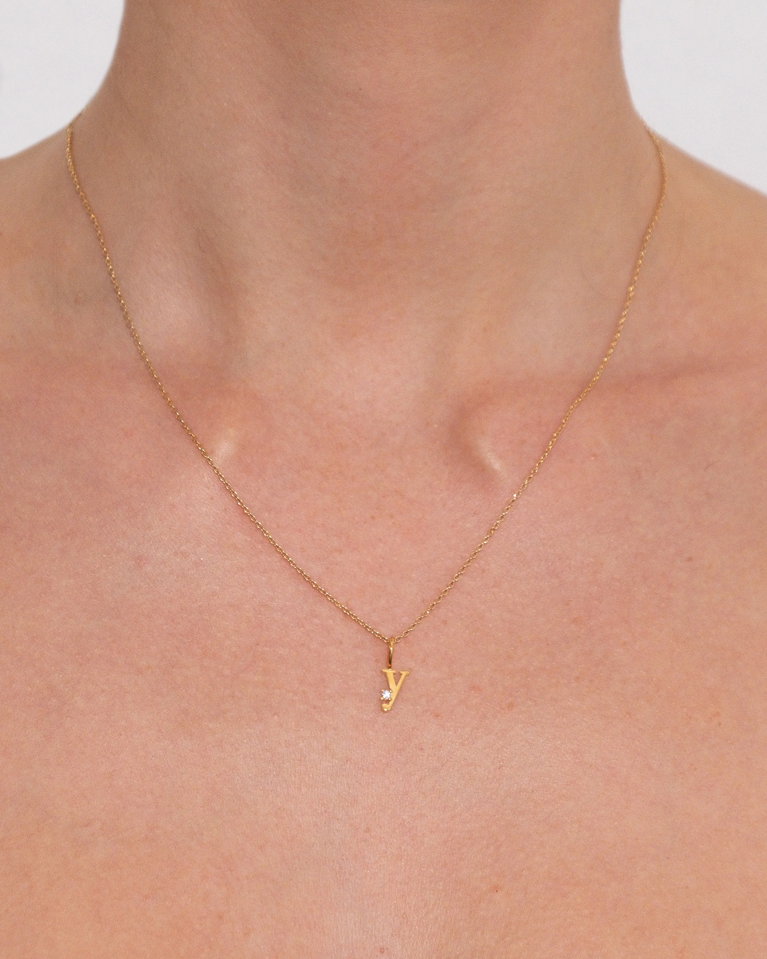 Letter Pendant |  Recycled 14k Gold Vermeil - Image 32