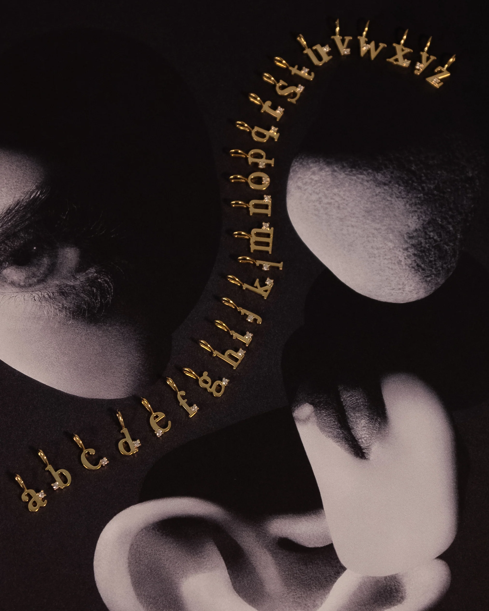 Letter Pendant |  Recycled 14k Gold Vermeil - Image 5