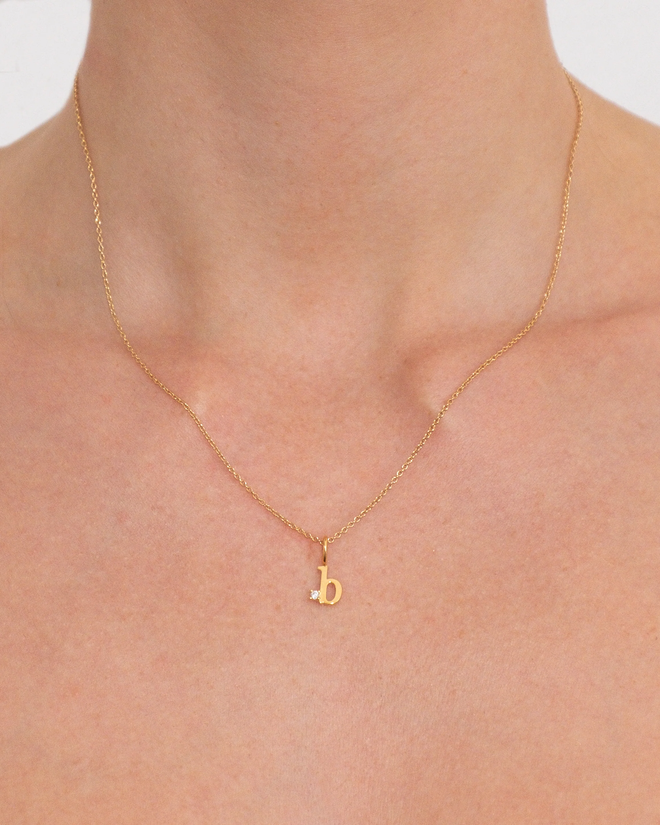 Letter Pendant |  Recycled 14k Gold Vermeil - Image 8