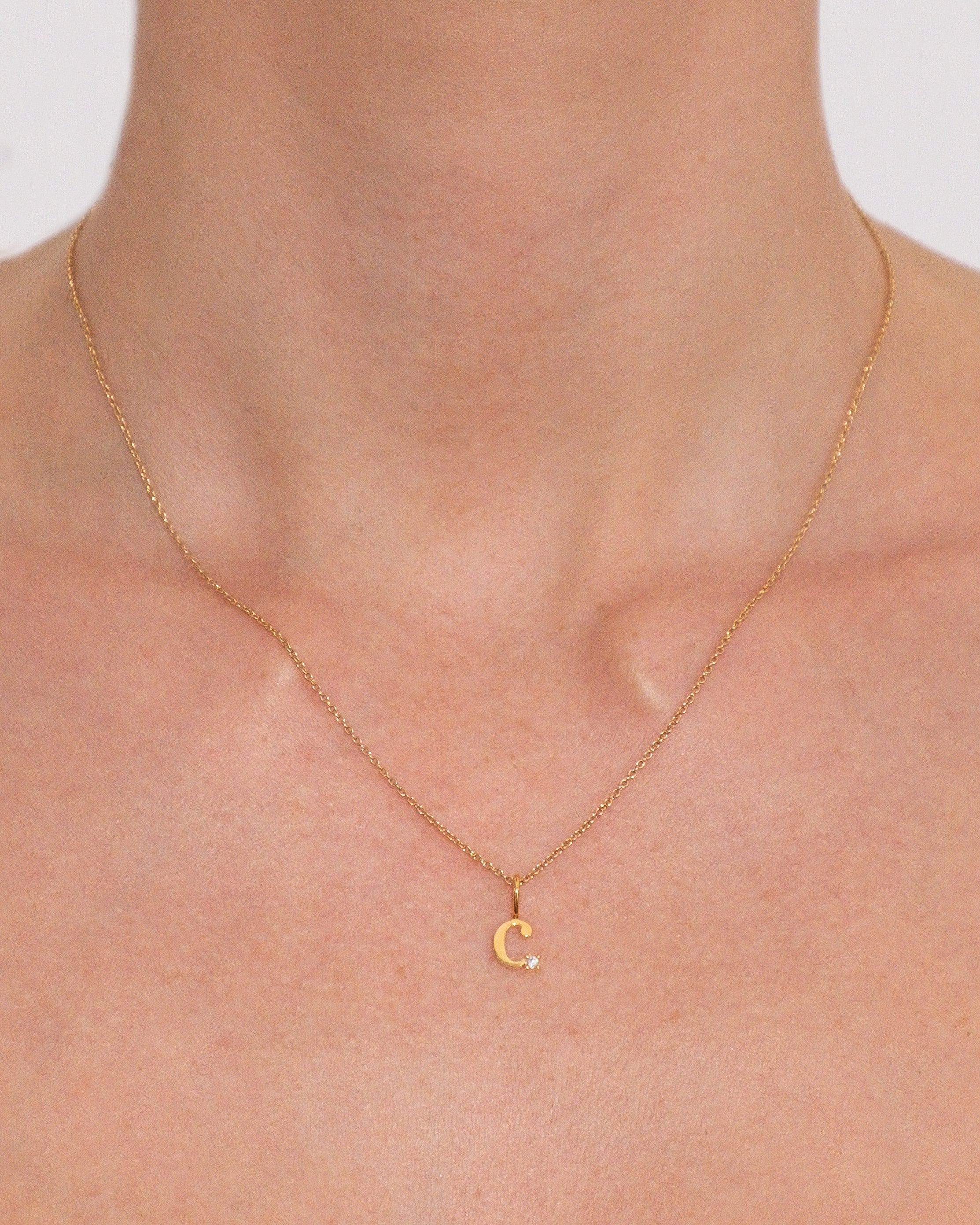 Letter Pendant |  Recycled 14k Gold Vermeil - Image 9