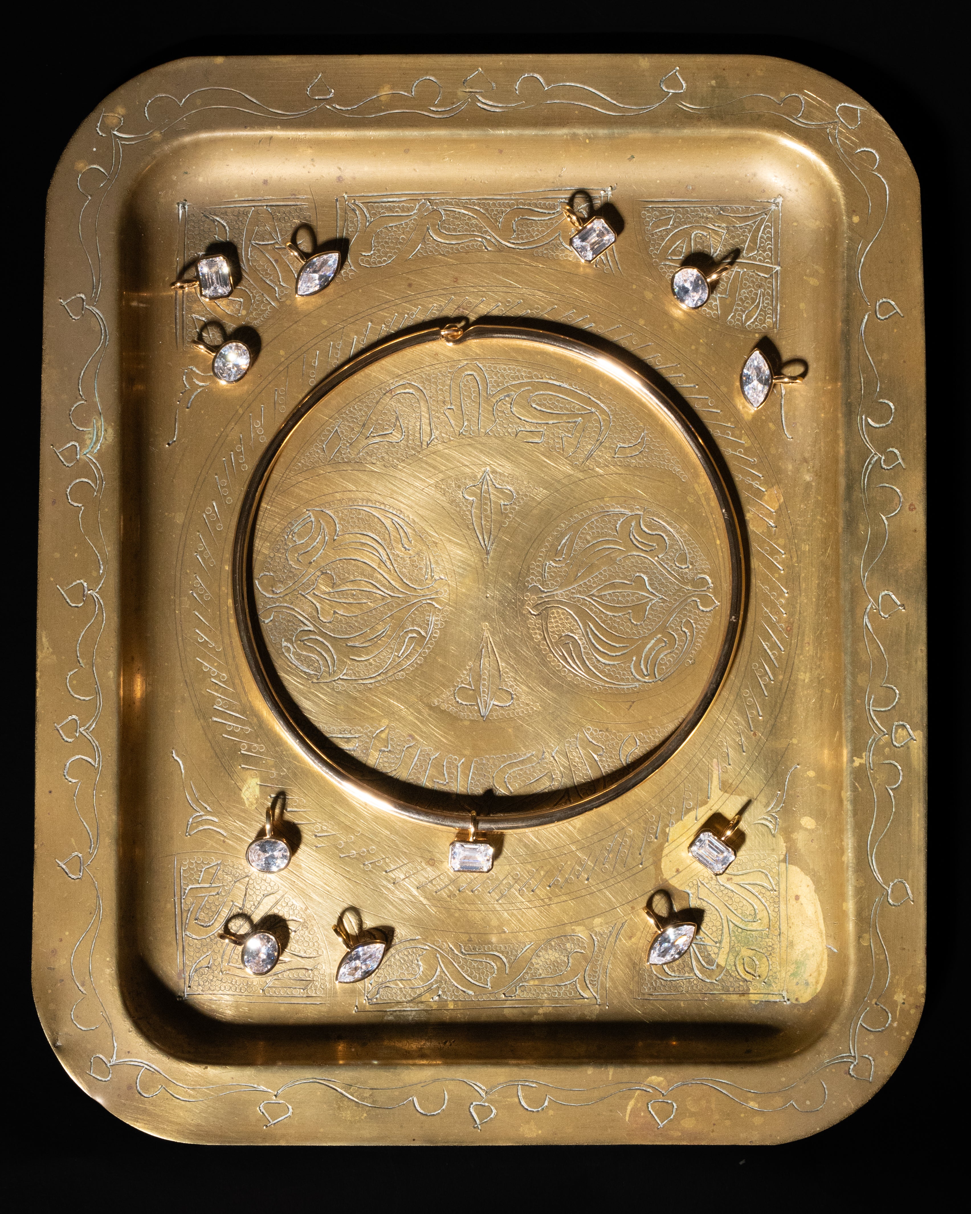 Emerald Bezel Pendant - Image 4