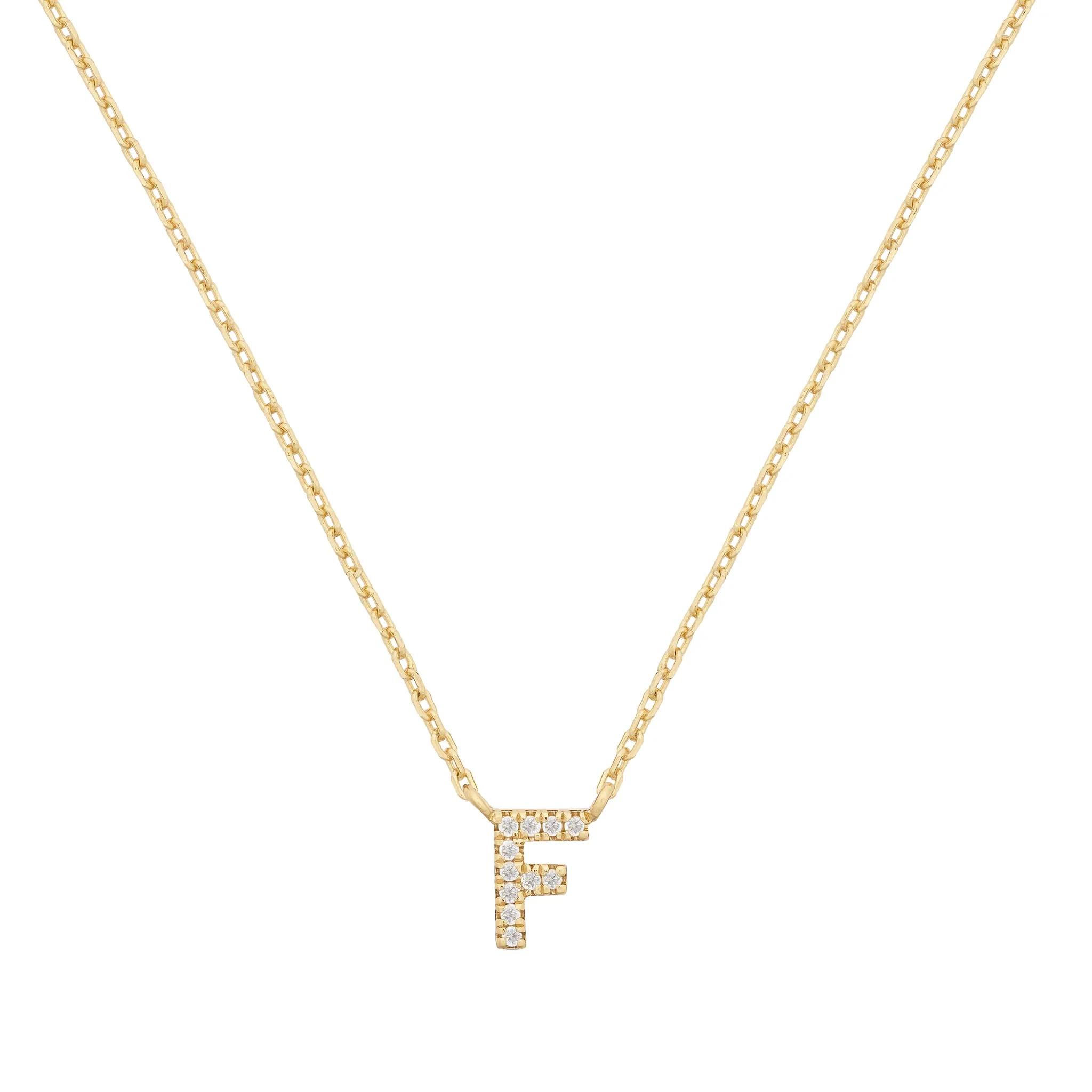 Pavé Initial Necklace - Image 19