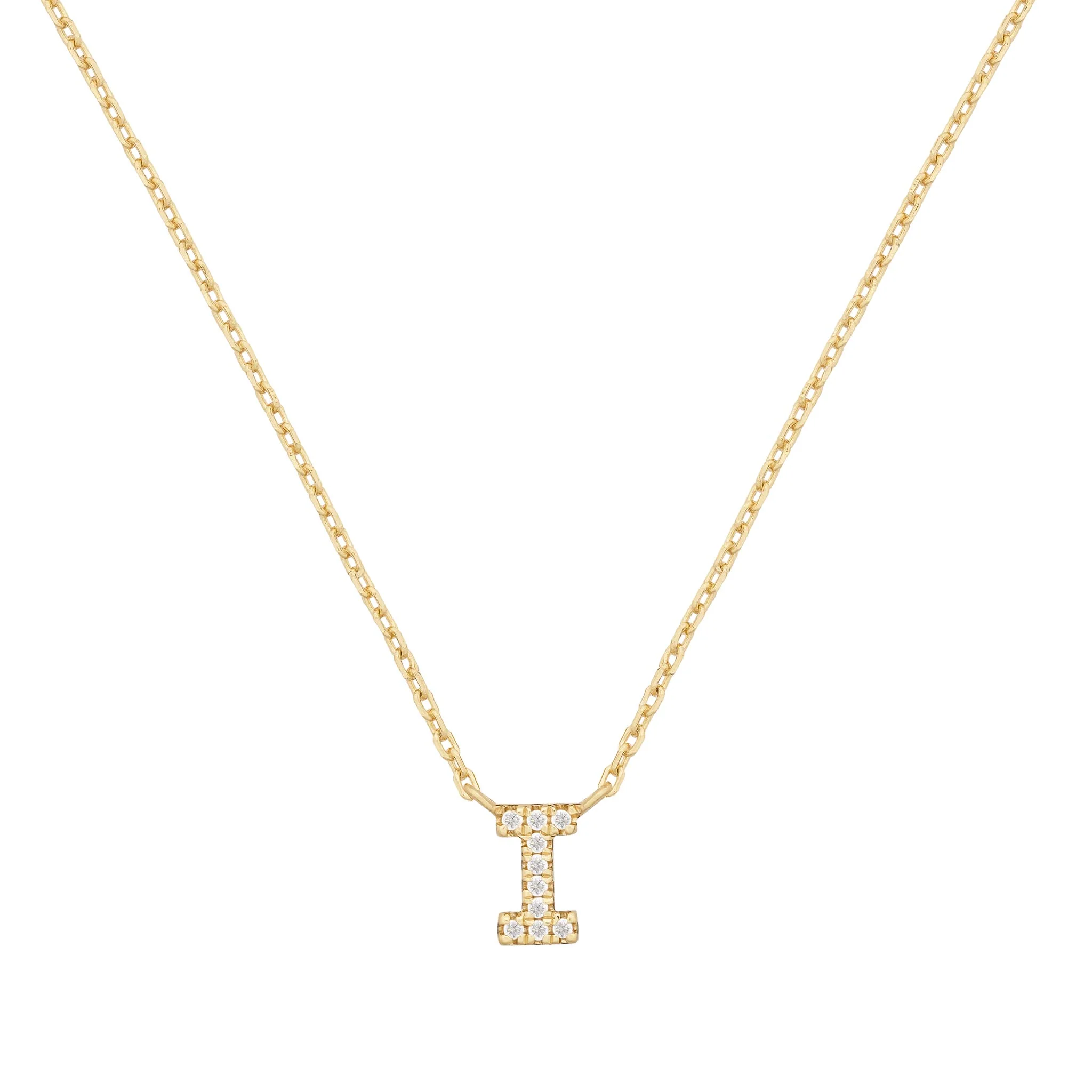 Pavé Initial Necklace - Image 22