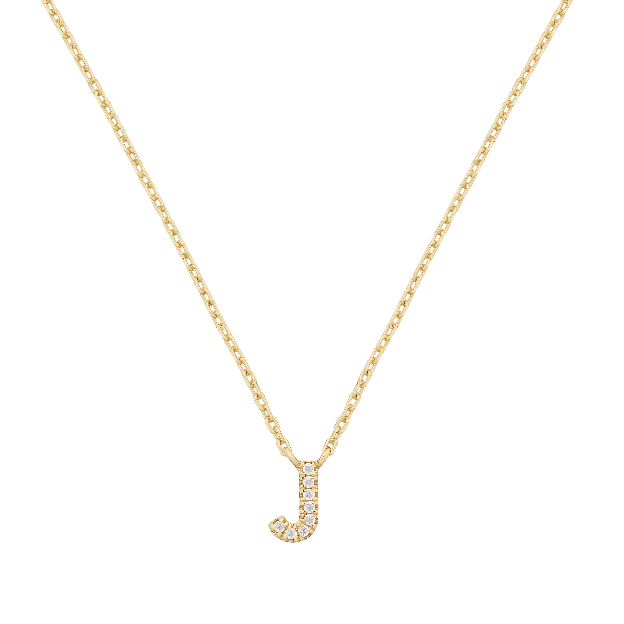 Pavé Initial Necklace - Image 23