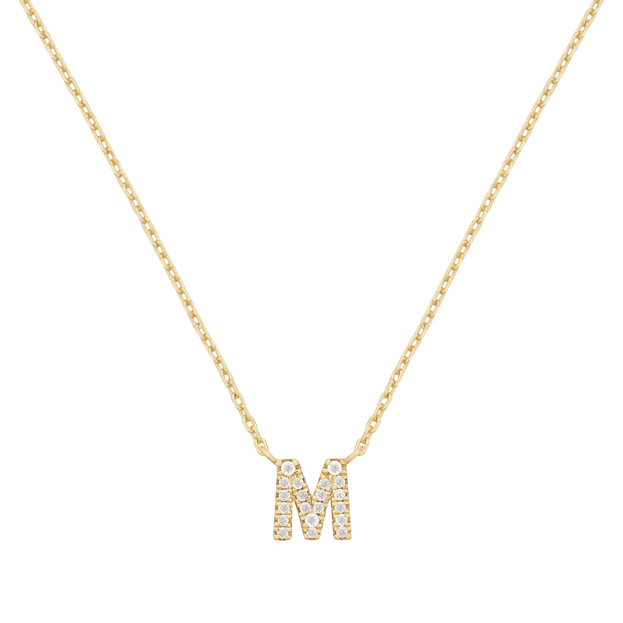 Pavé Initial Necklace - Image 26