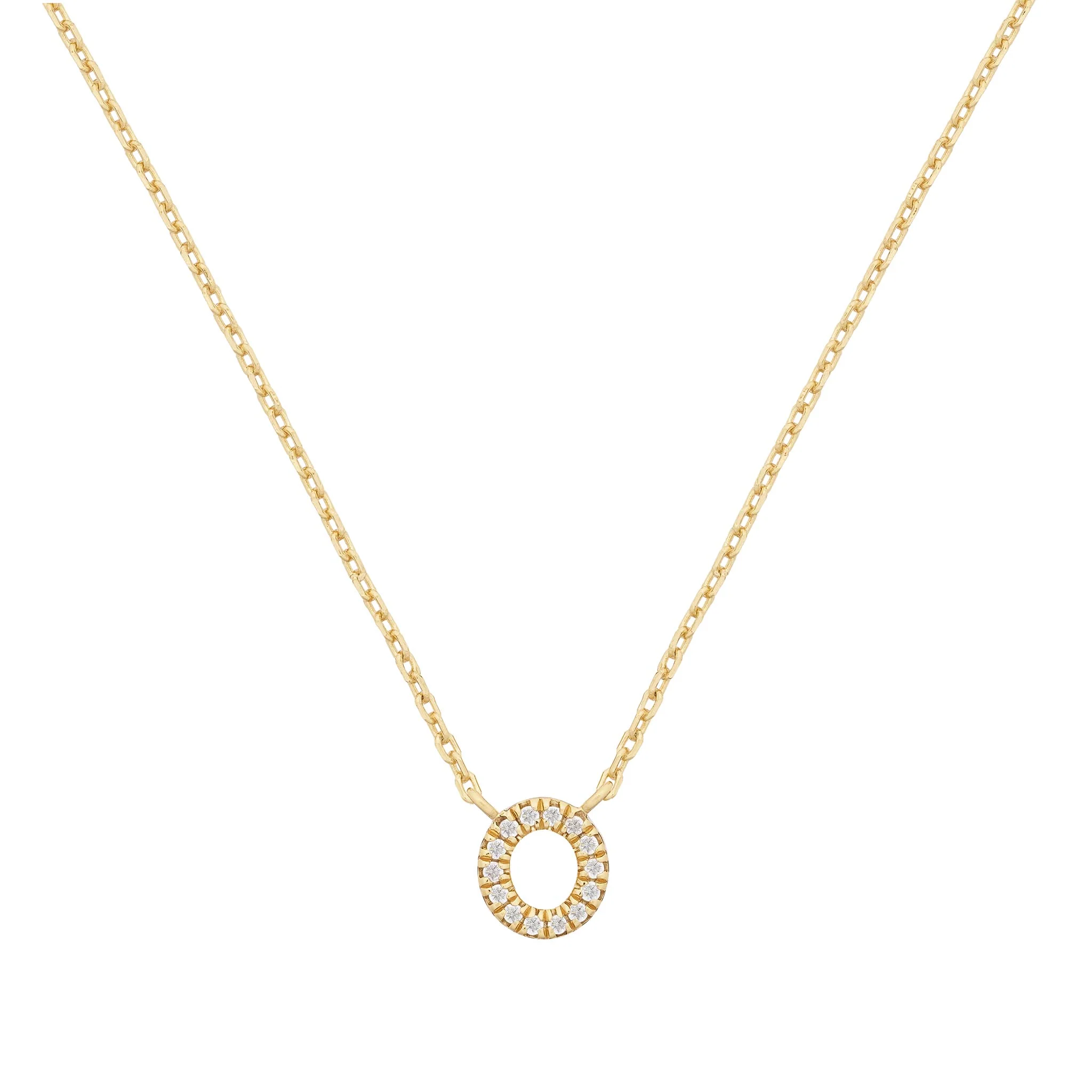 Pavé Initial Necklace - Image 28