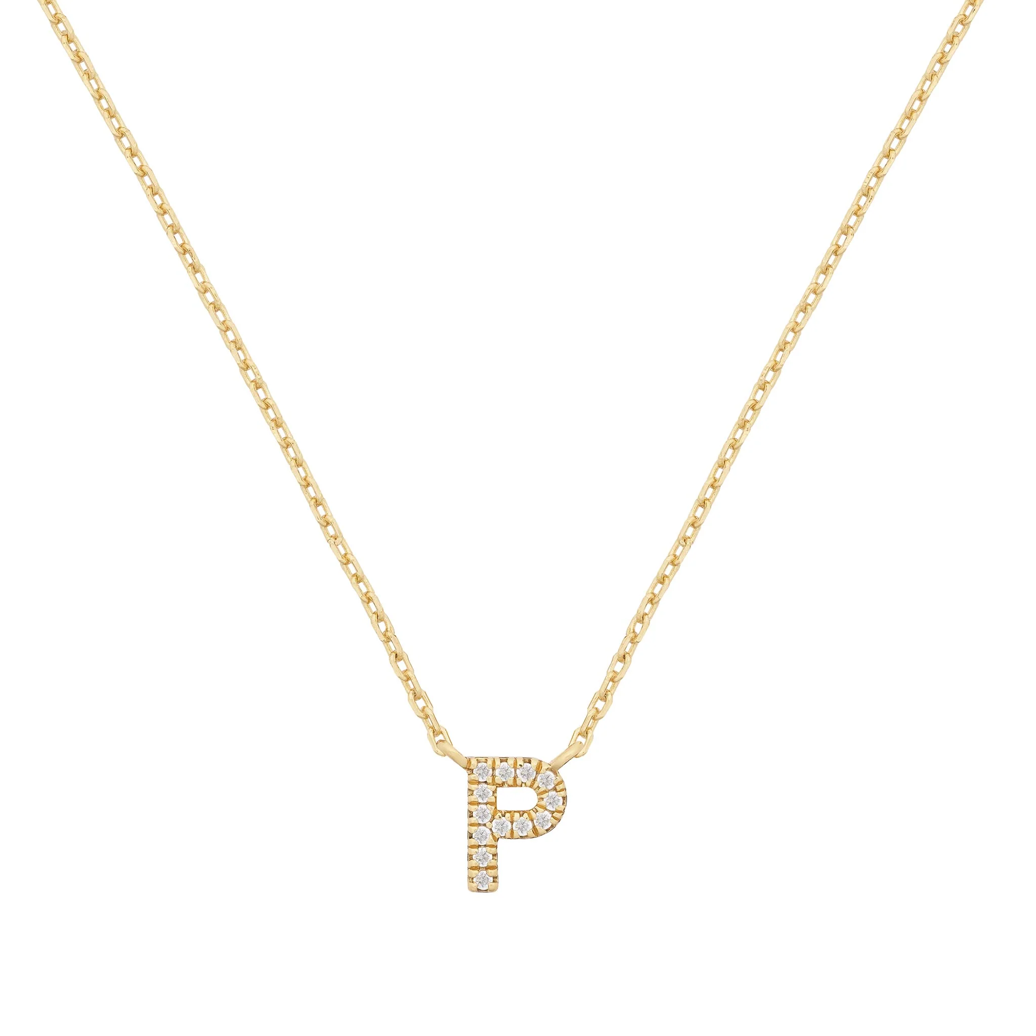 Pavé Initial Necklace - Image 29