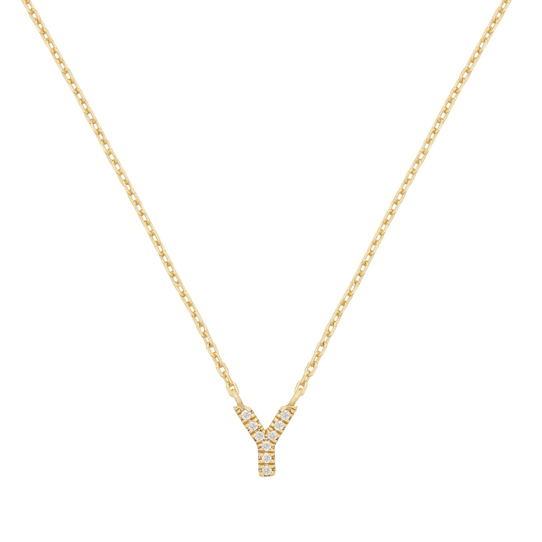 Pavé Initial Necklace - Image 38