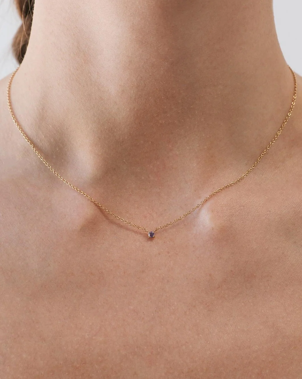 Petite Birthstone Necklace - Image 13