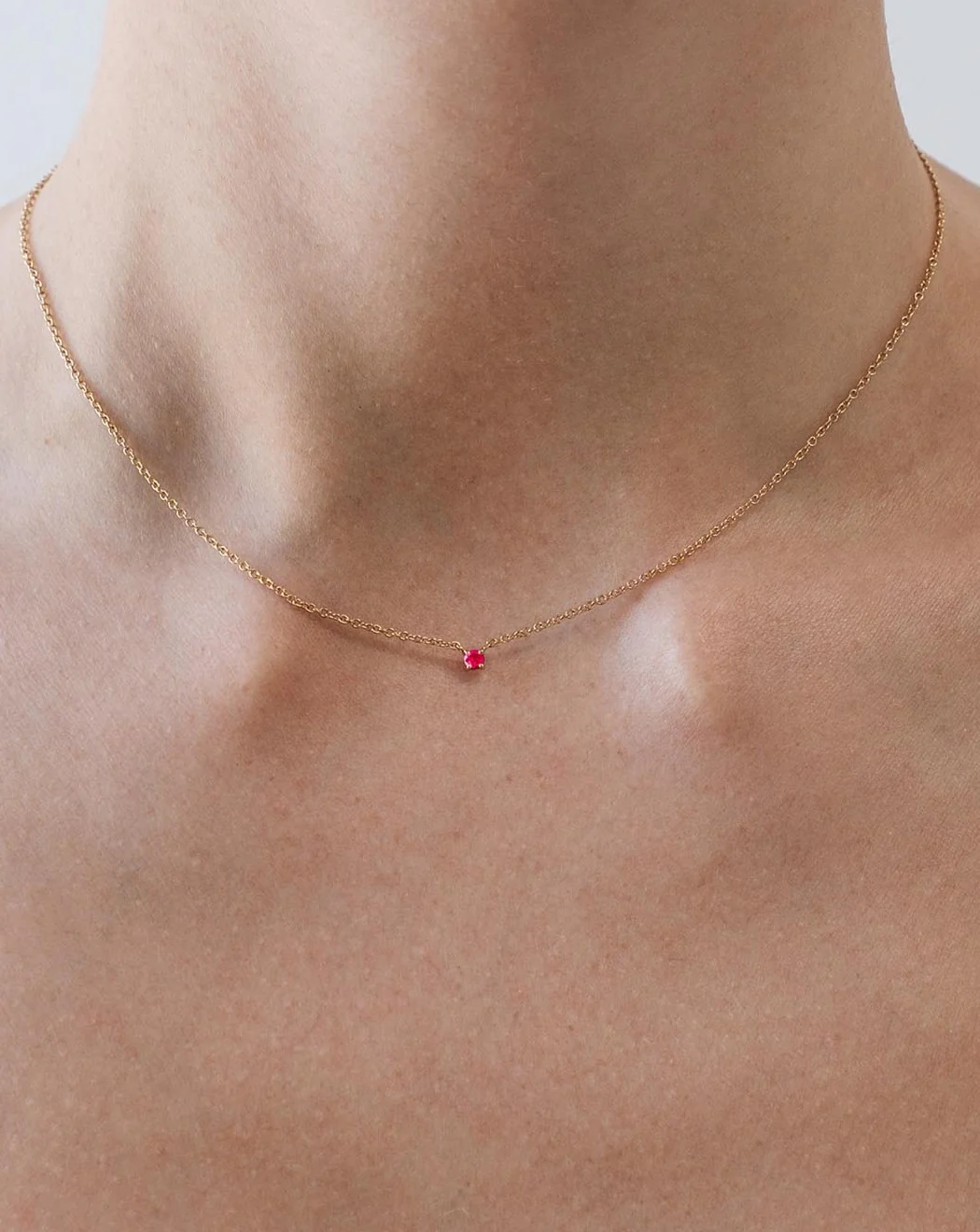 Petite Birthstone Necklace - Image 18