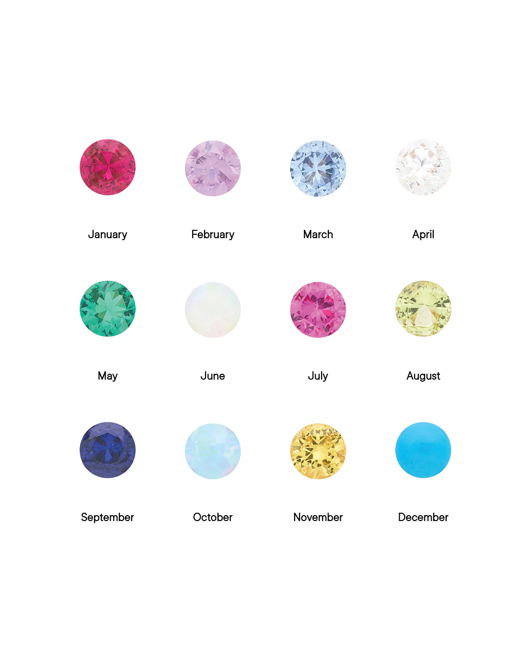 Petite Birthstone Necklace - Image 4