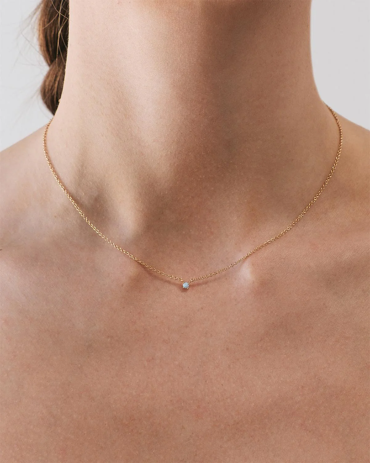 Petite Birthstone Necklace - Image 5