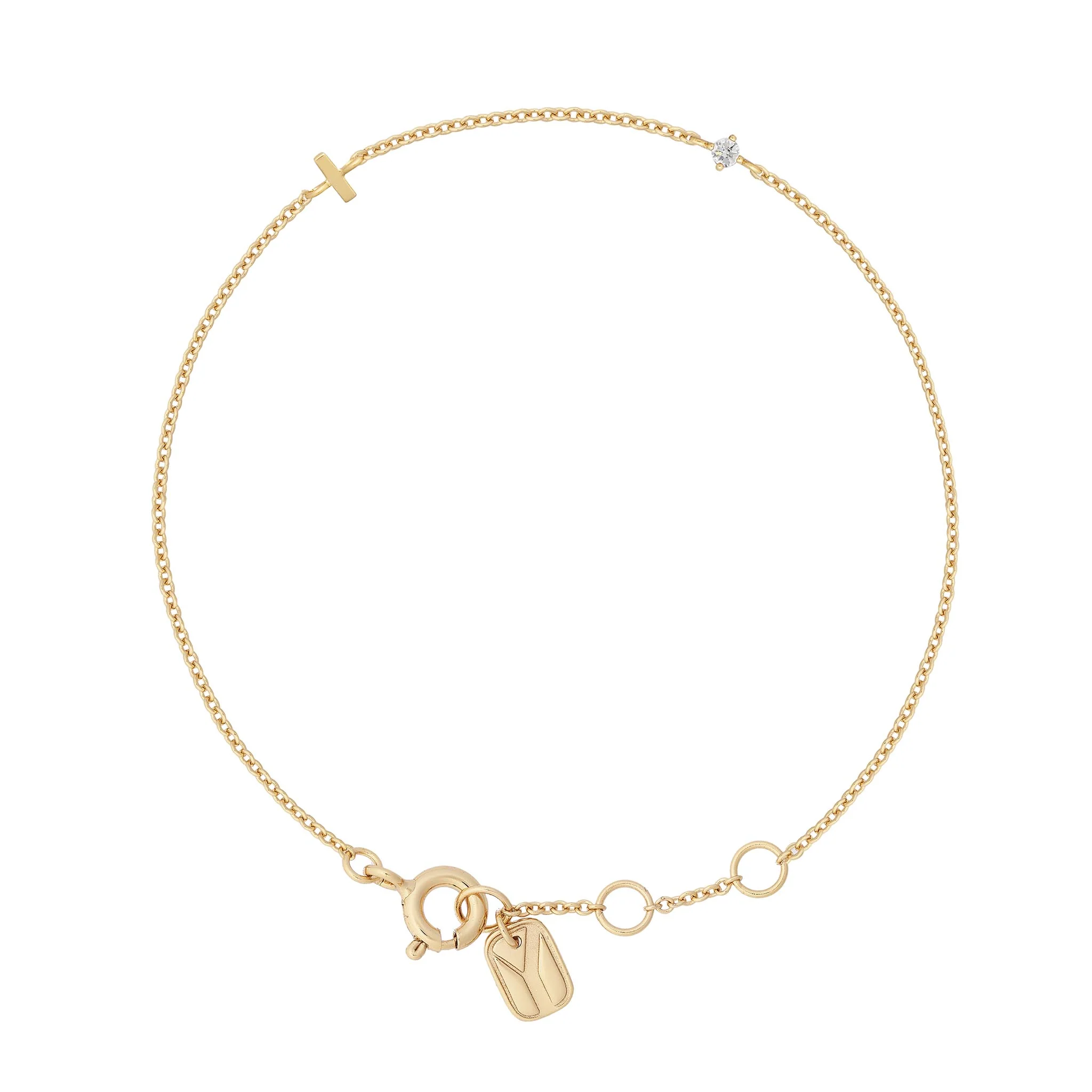 Petite Initial Bracelet - Image 18