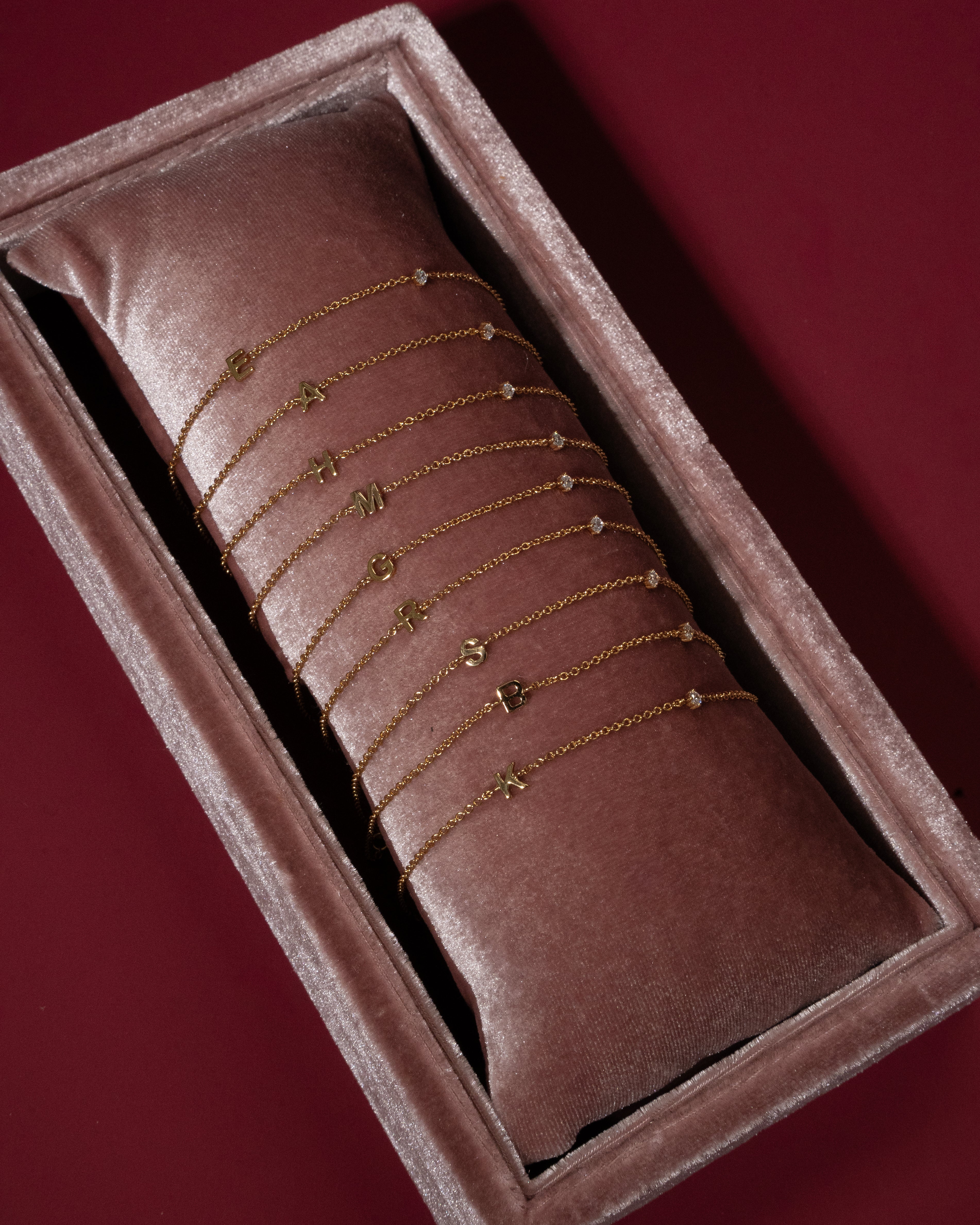 Petite Initial Bracelet - Image 8