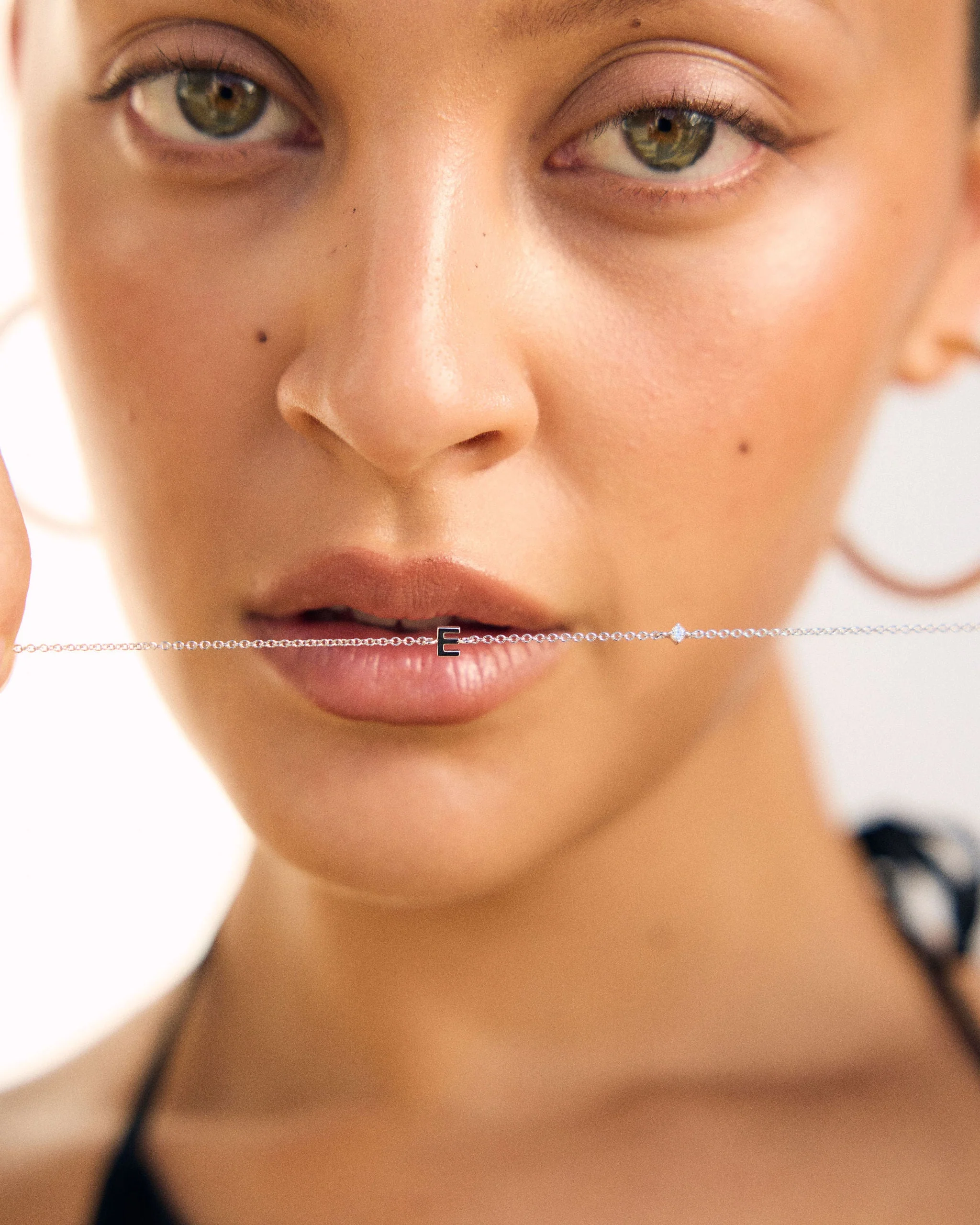 Petite Initial Bracelet Sterling Silver - Image 3