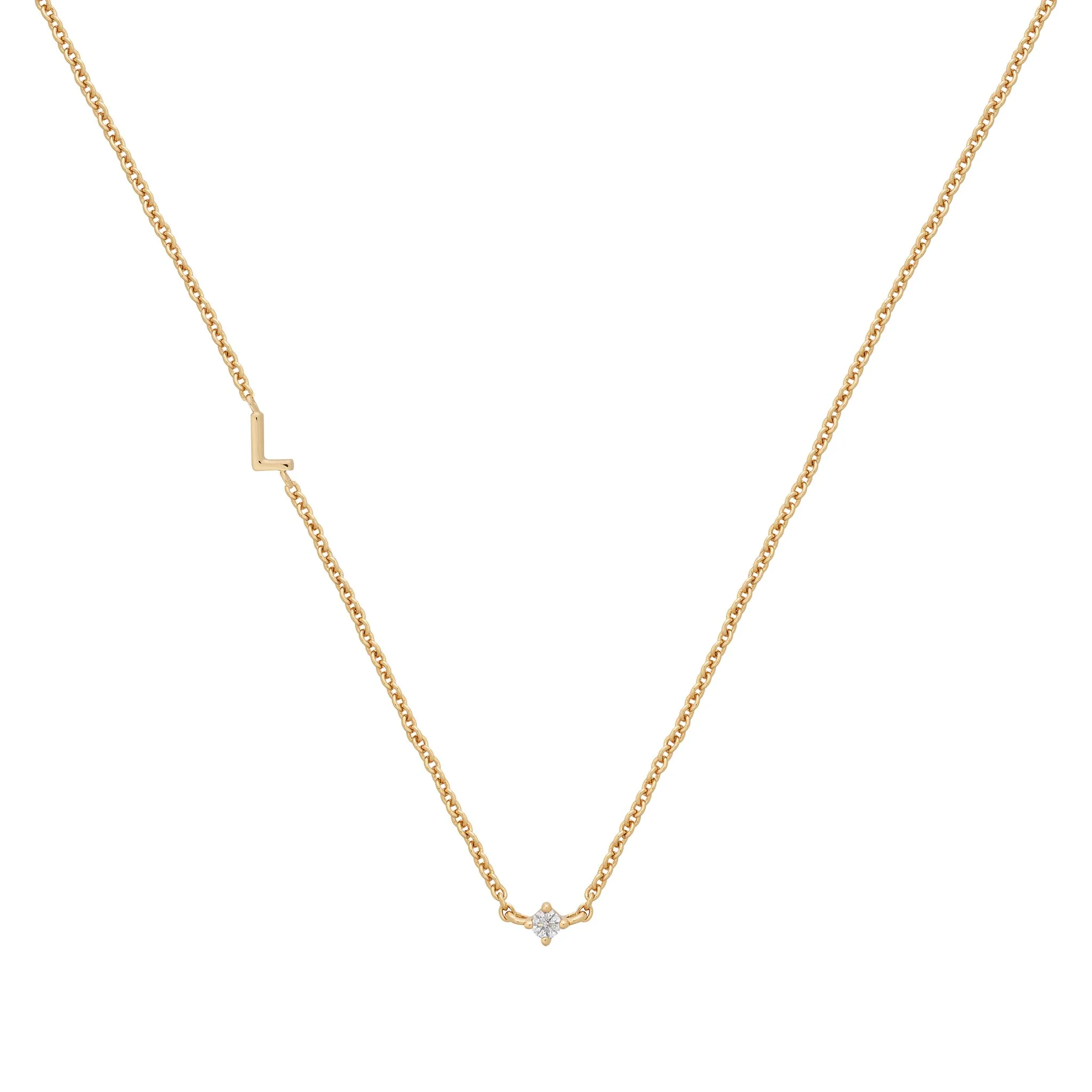 Petite Initial Necklace - Image 22