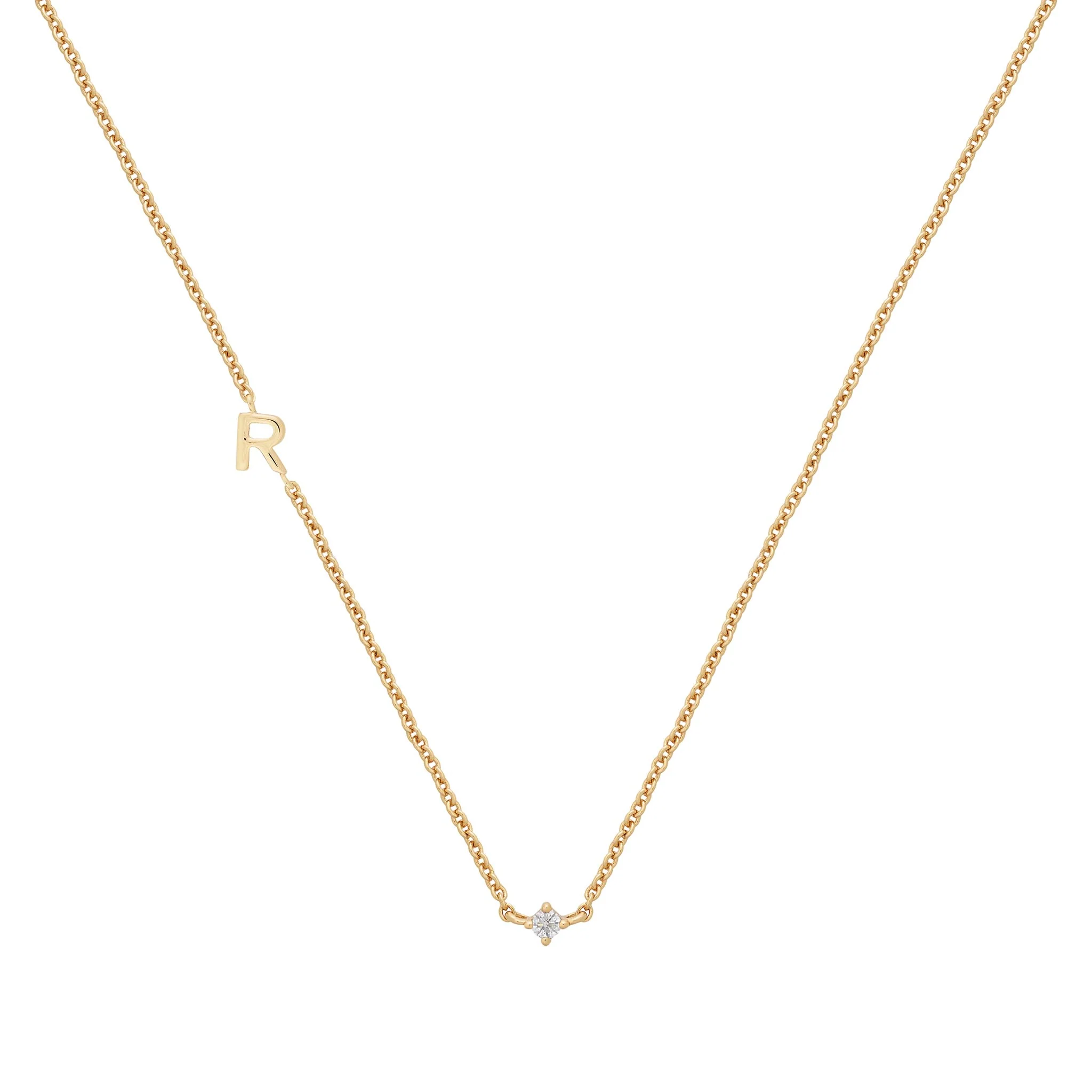 Petite Initial Necklace - Image 28