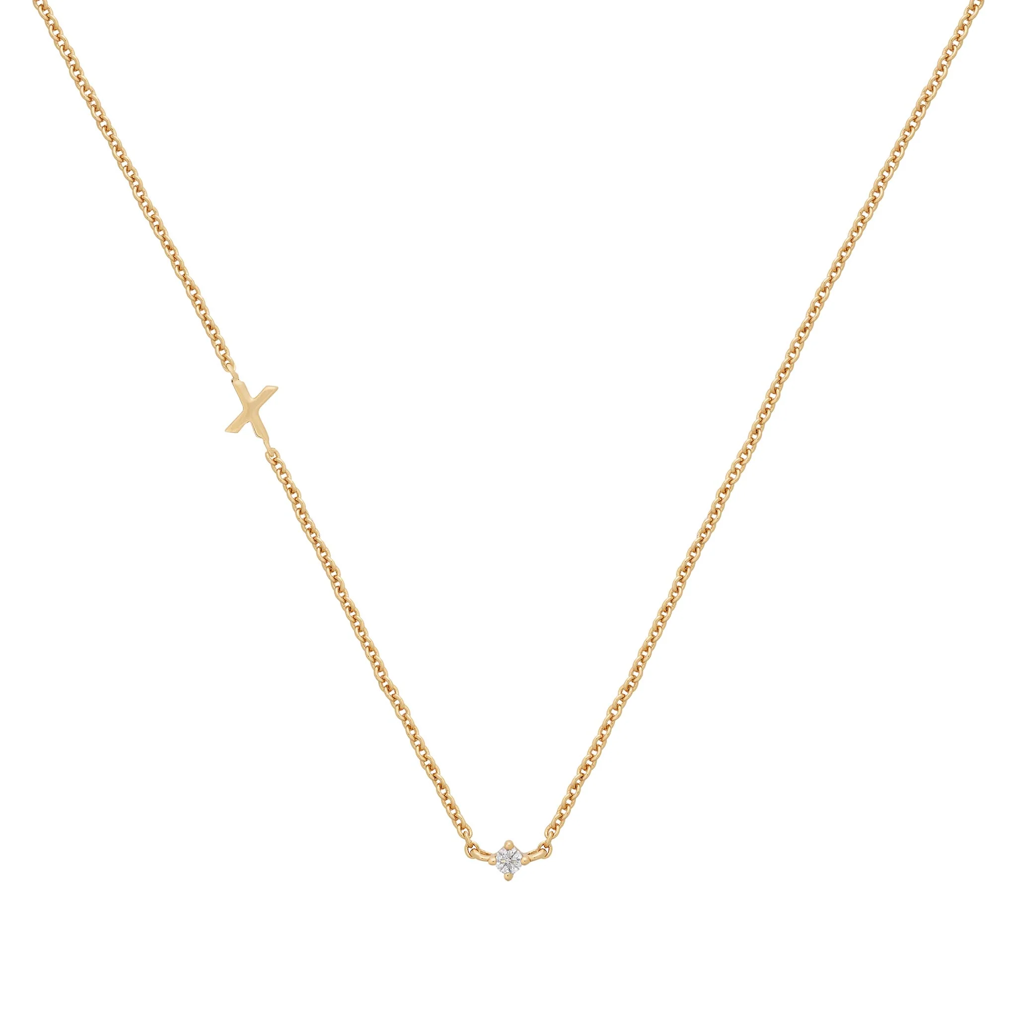 Petite Initial Necklace - Image 34