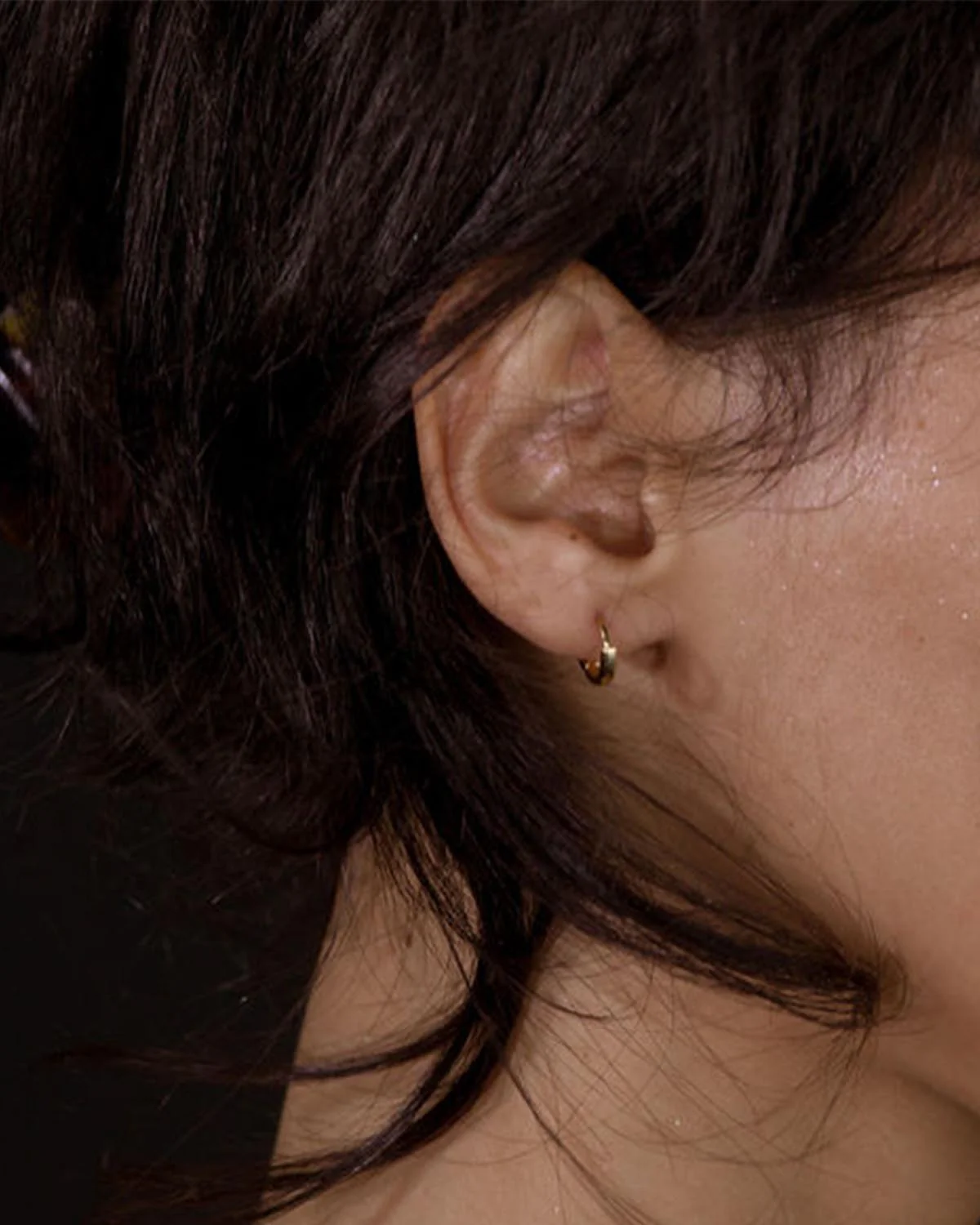 10mm Sleeper Hoops | 9k Solid Gold - Image 7