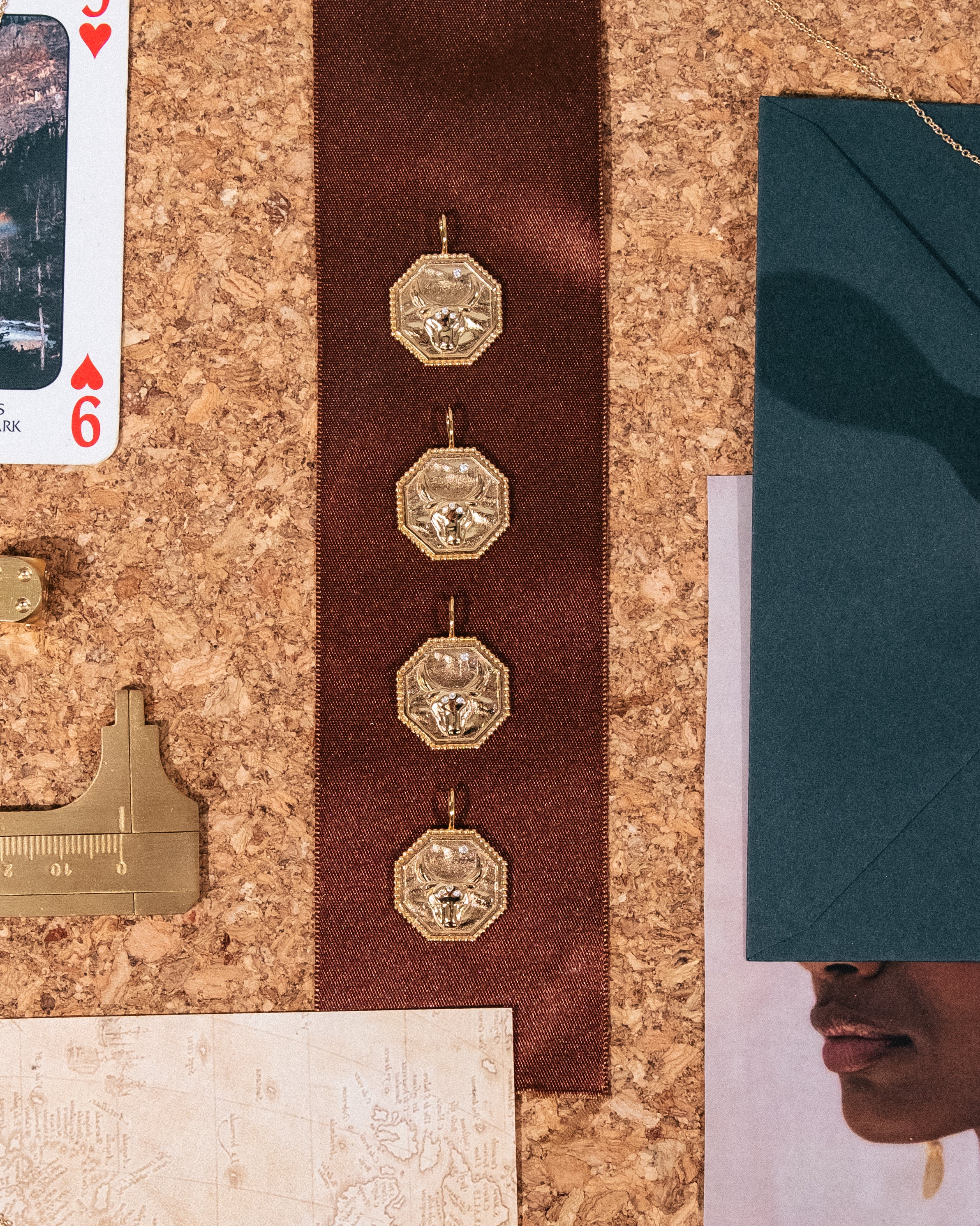 Taurus Zodiac Necklace - Image 5