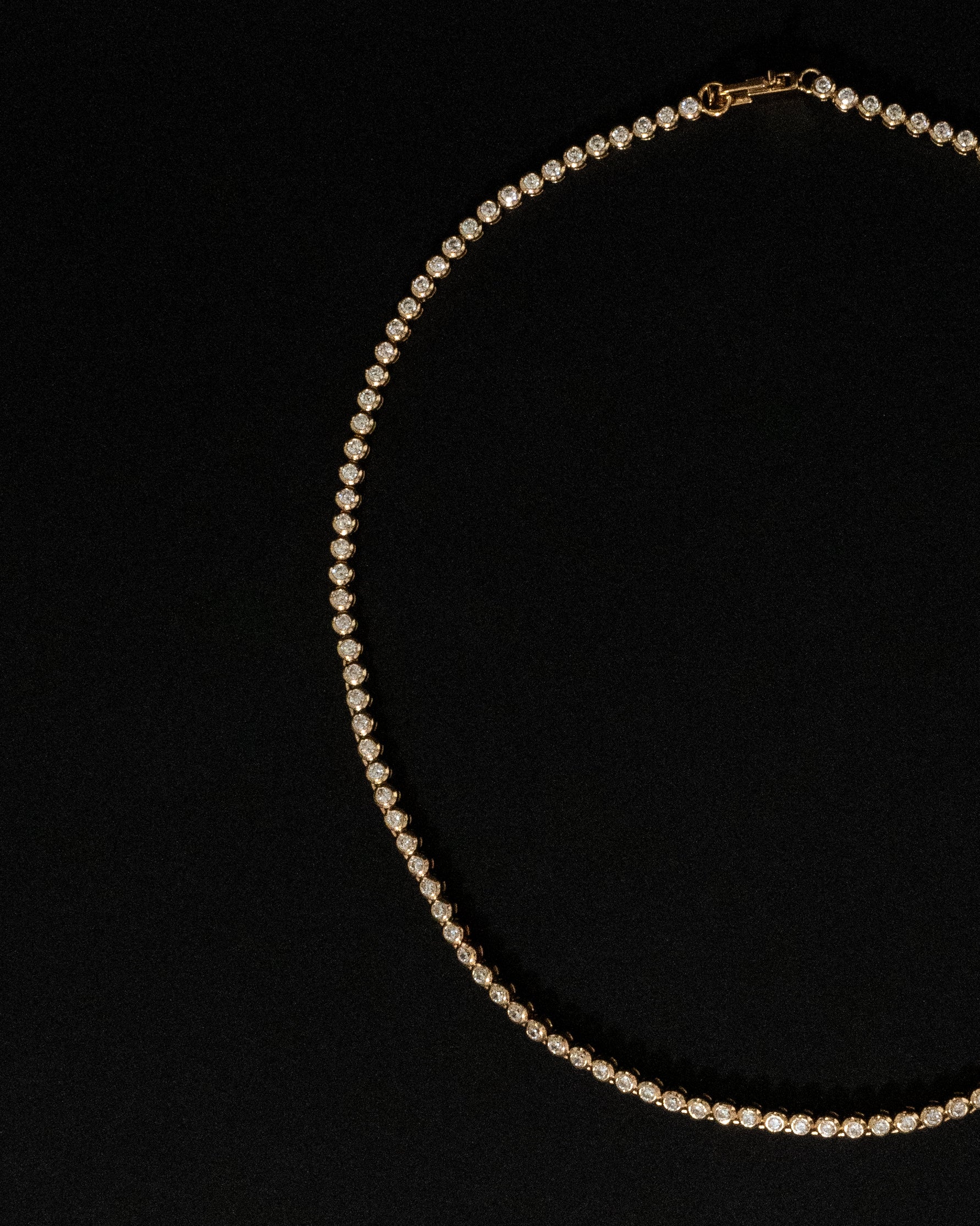 Vintage Tennis Necklace - Image 5