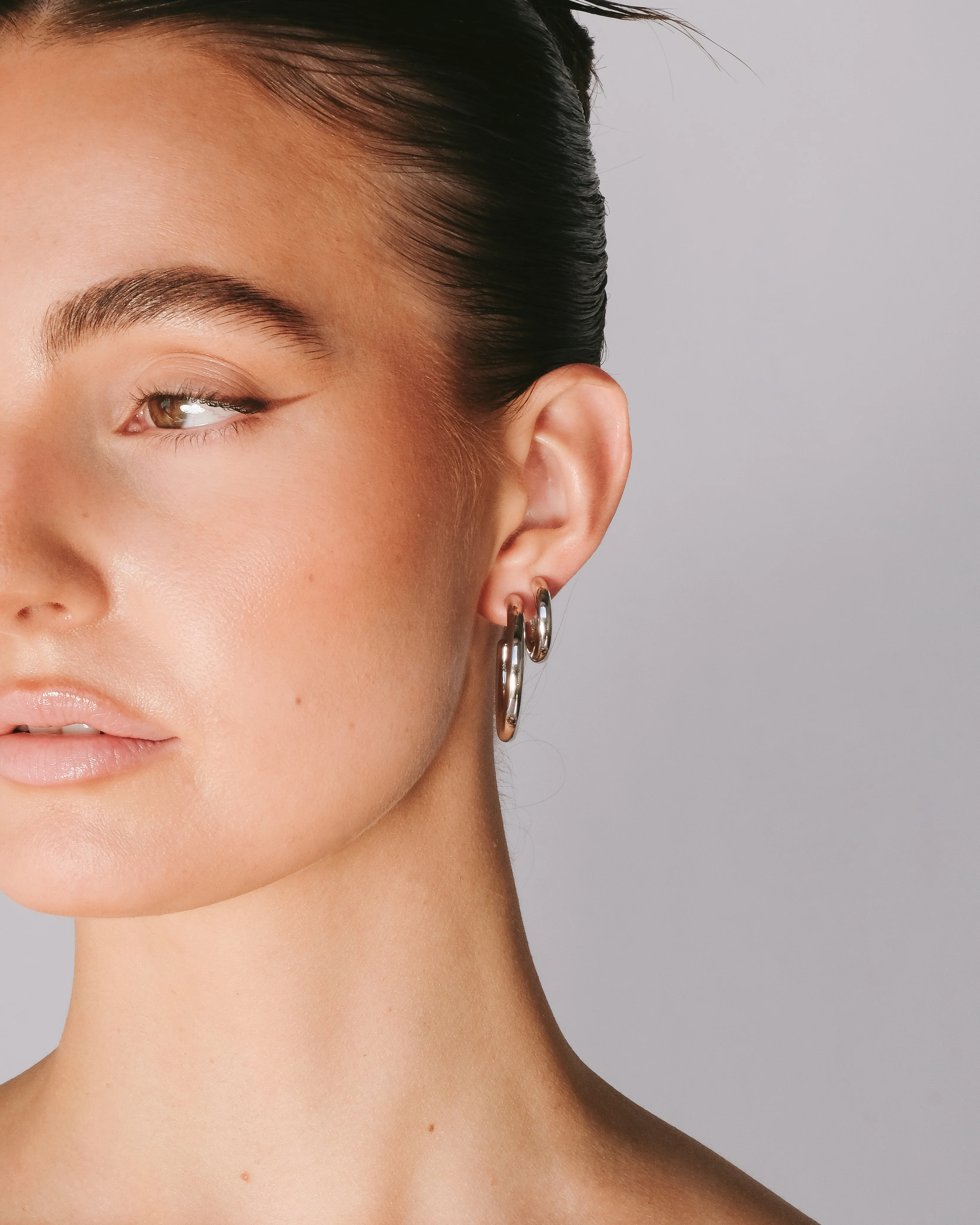 The Mother Hoops - Sterling Silver - Image 6