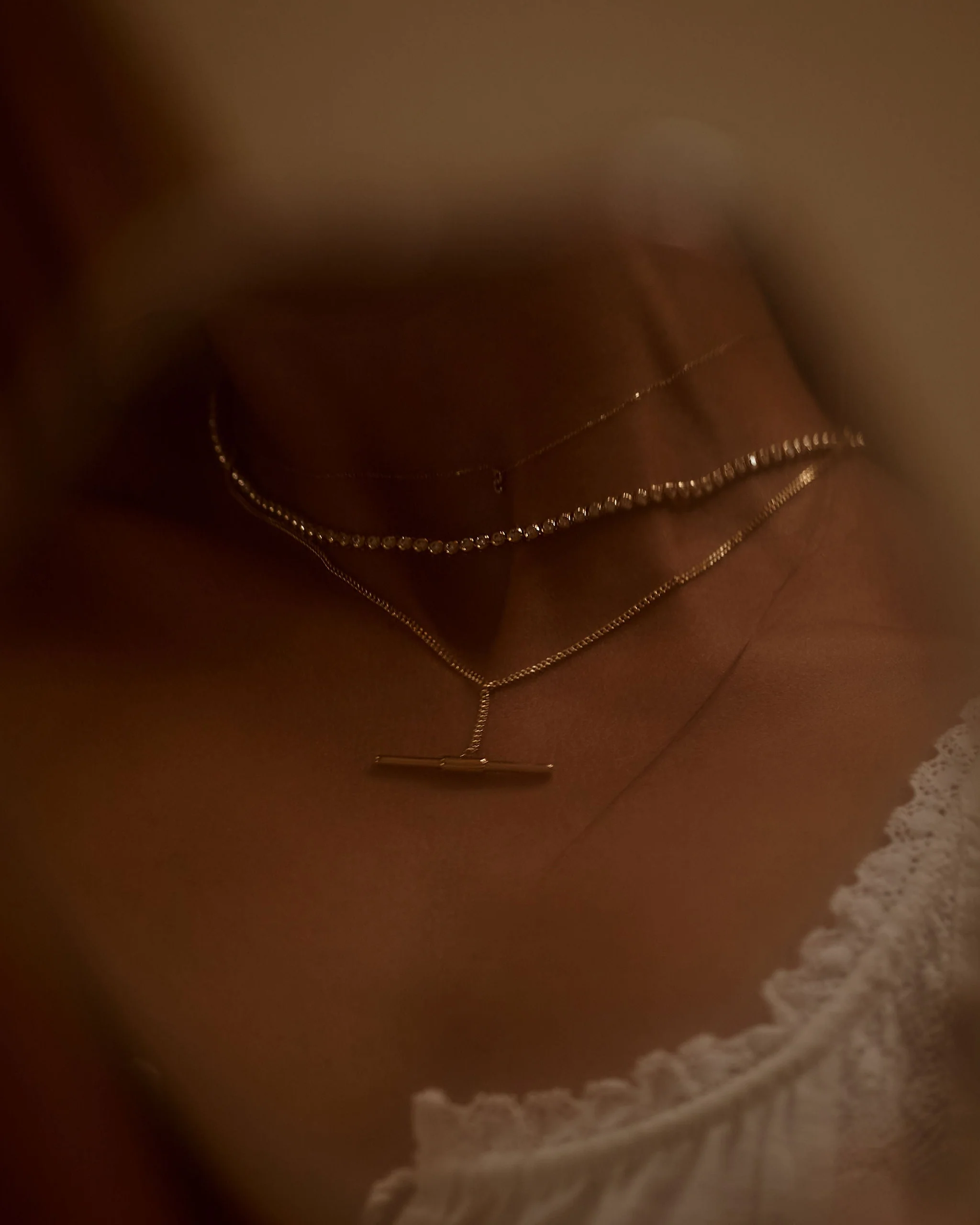 Vintage Tennis Necklace - Image 9